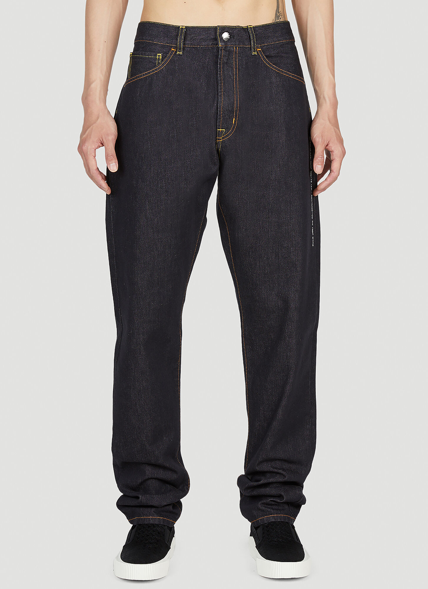 Moncler Genius Jeans Moncler Fragment Clothing In Black