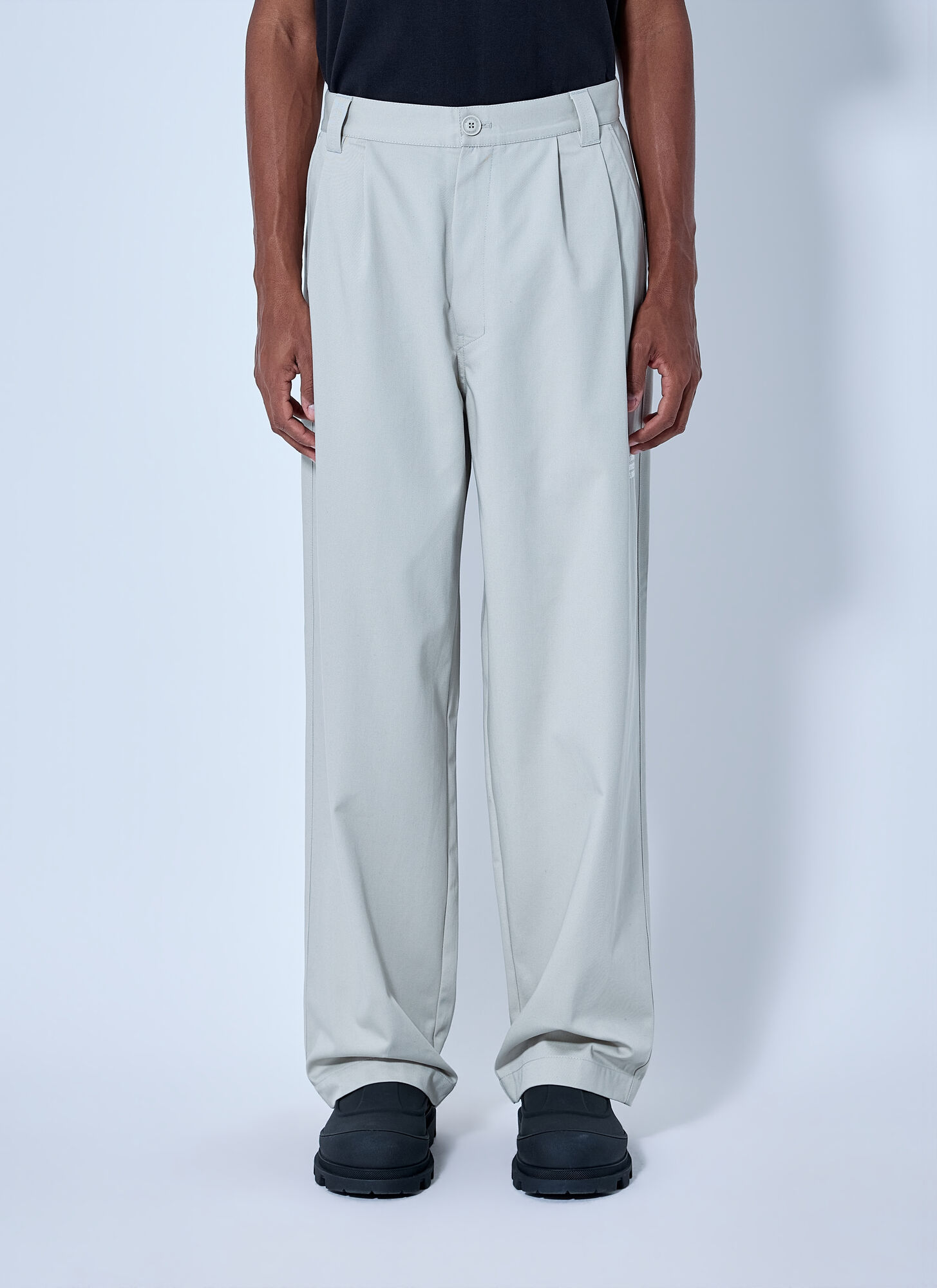 Moncler X Frgmt Hiroshi Fujiwara Uomo Grigio Tailored Trousers - Man Pants Eu - 48