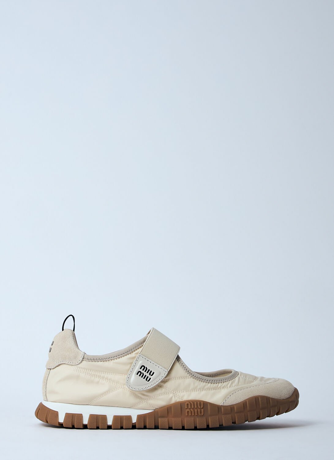 Miu Miu Tyre Sneakers In White