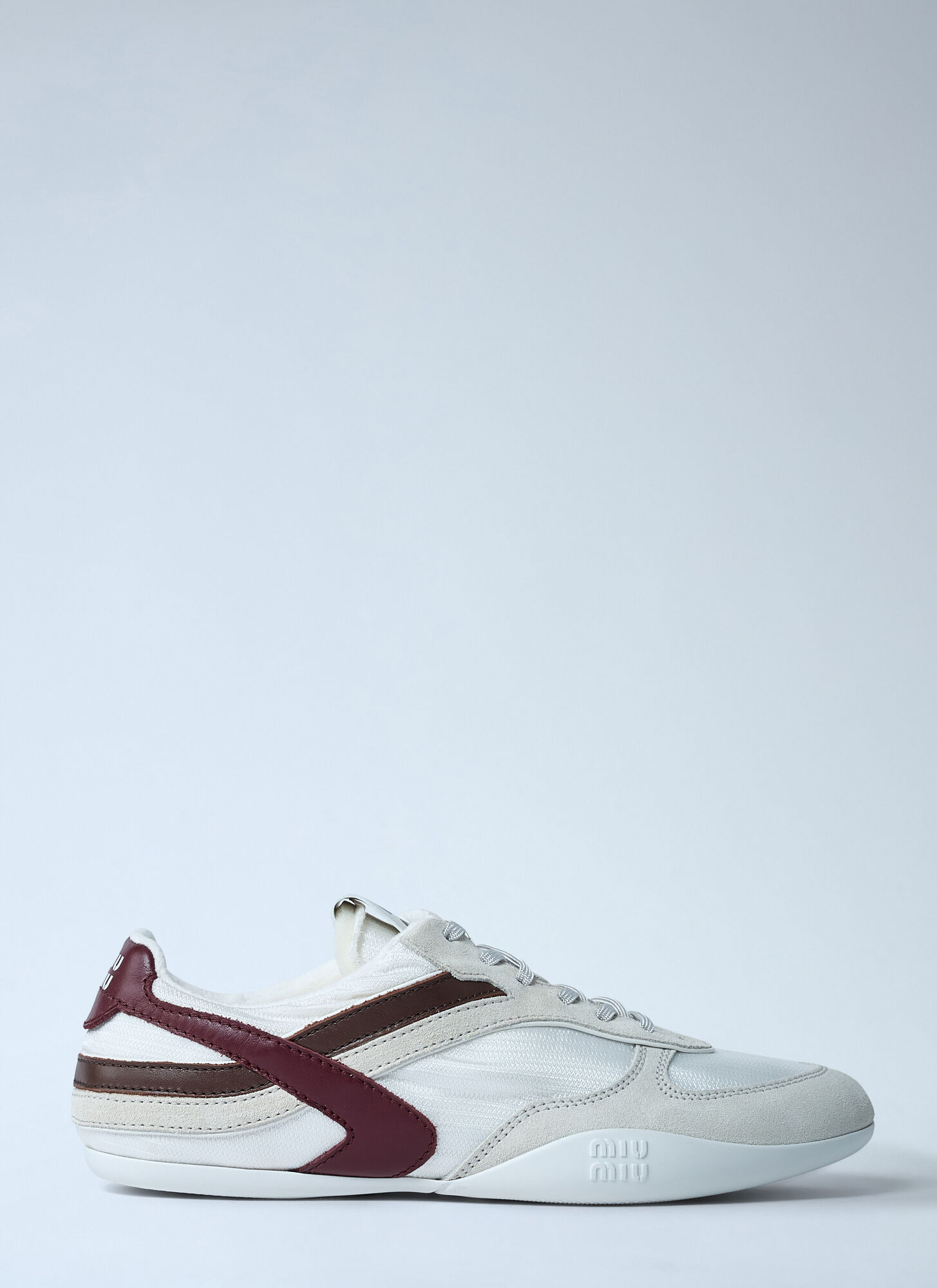 Miu Miu Women's White Gymnasium Sneakers - Woman Sneakers Eu - 42