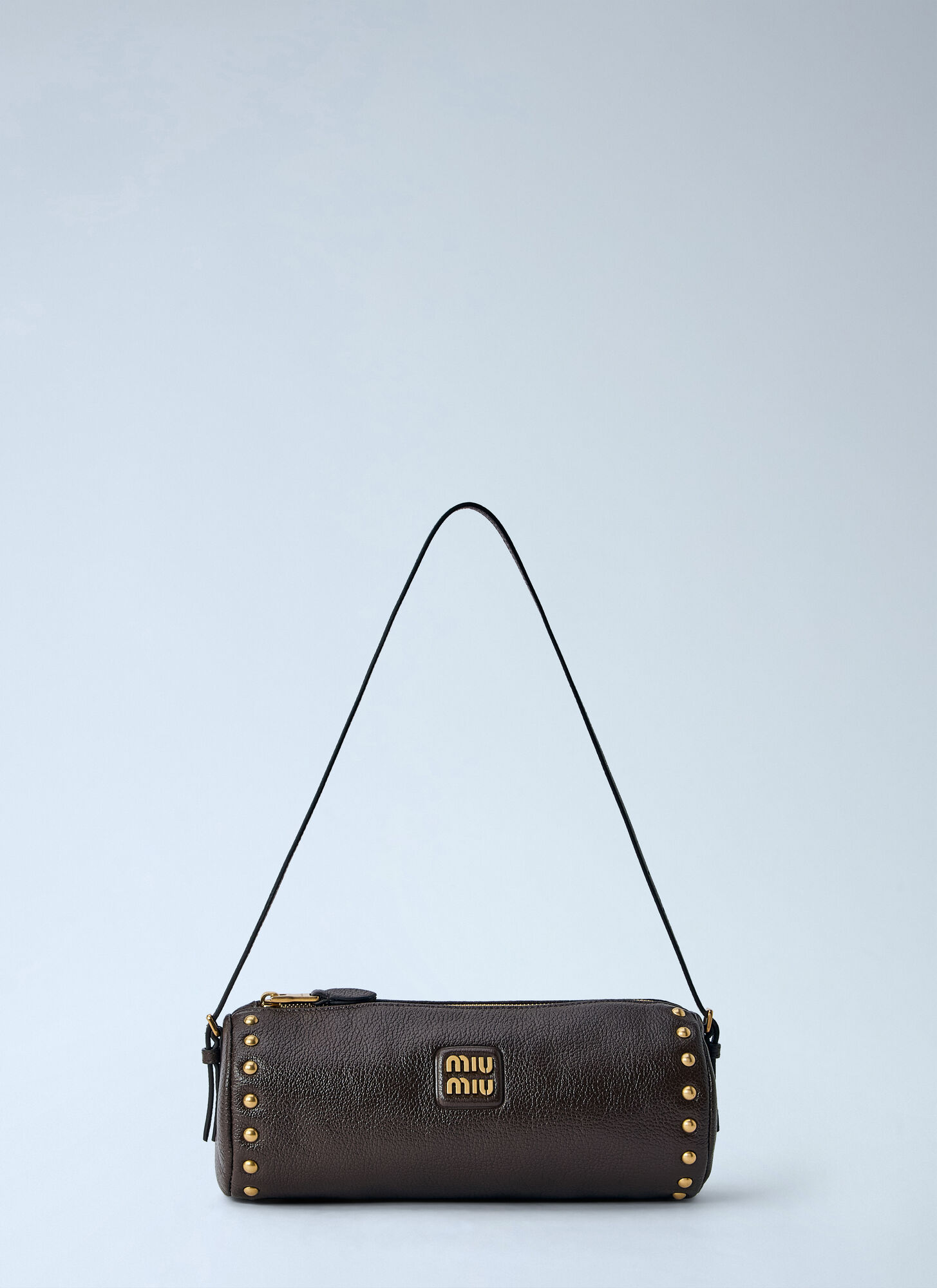 Miu Miu Women's Brown Leather Shoulder Pouch - Image 2