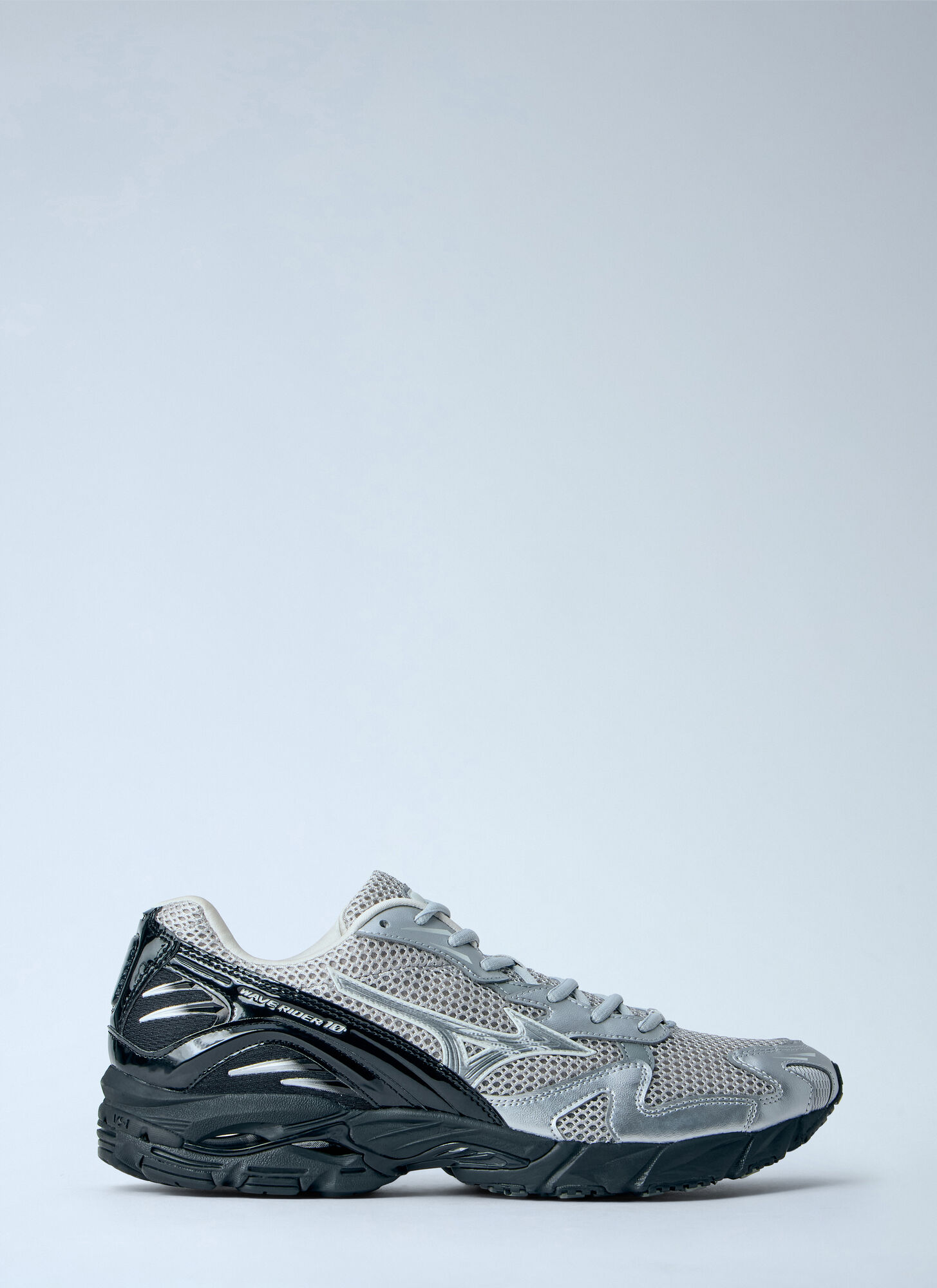 Mizuno Men's Gris Trainers Wave Rider 10 - Image 2