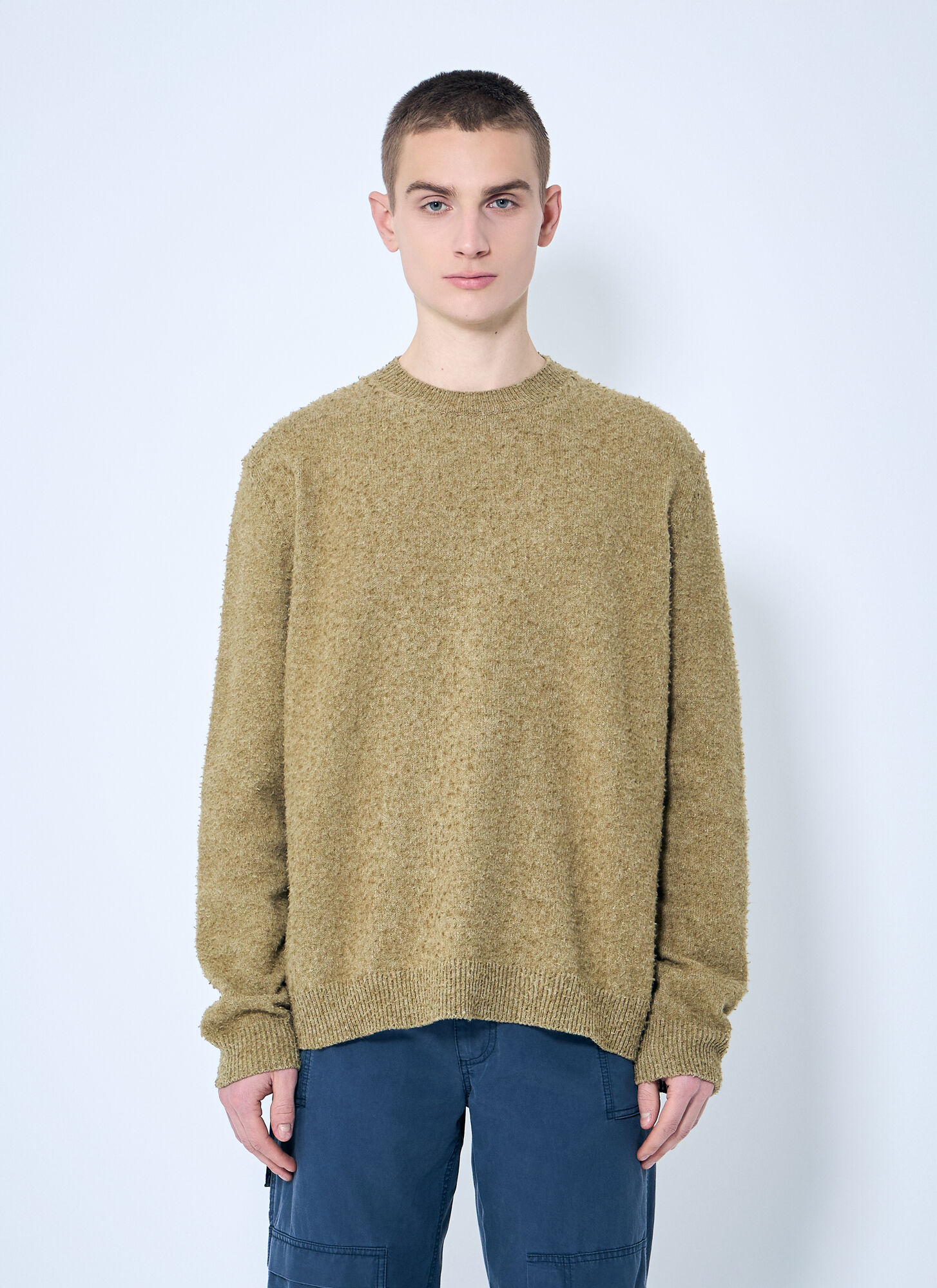 MAISON MARGIELA PILLING CREWNECK SWEATER