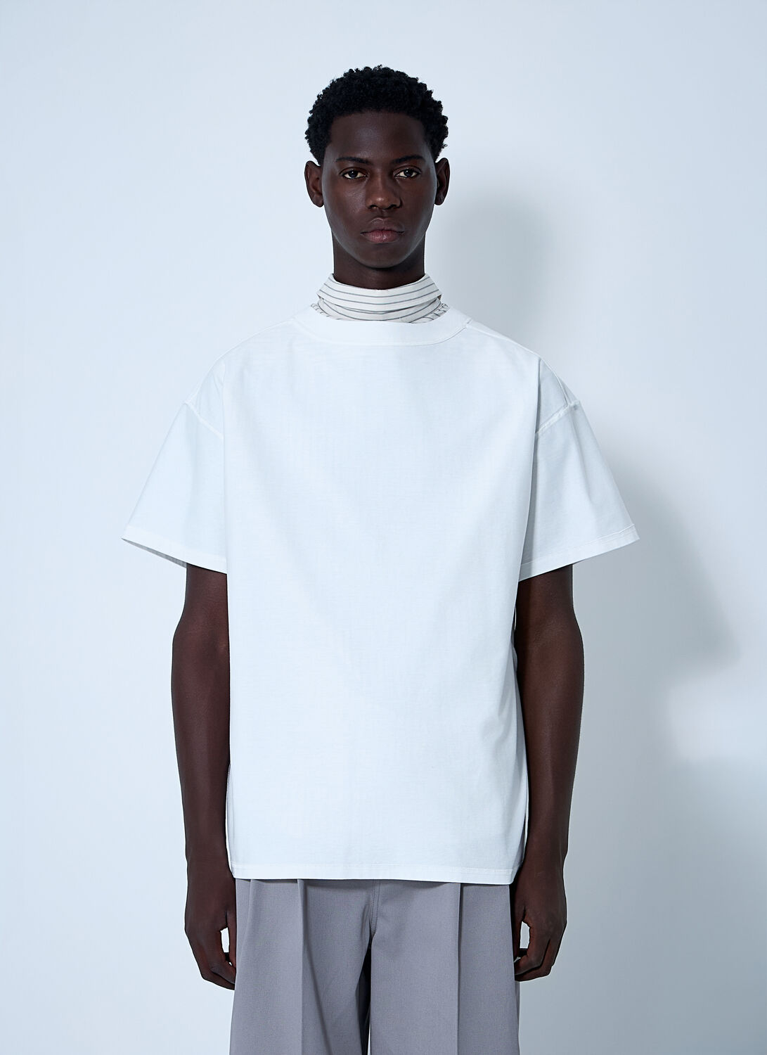 Maison Margiela Short Sleeve T-shirt - Man T-shirts White It - 42 Maison