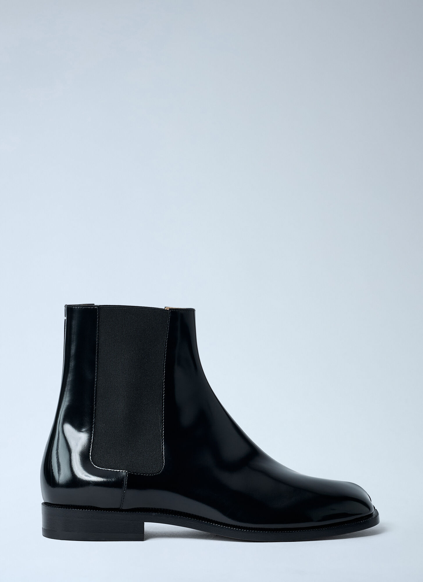 Maison Margiela Men's Black Tabi Chelsea Boots - Man Boots Eu - 45
