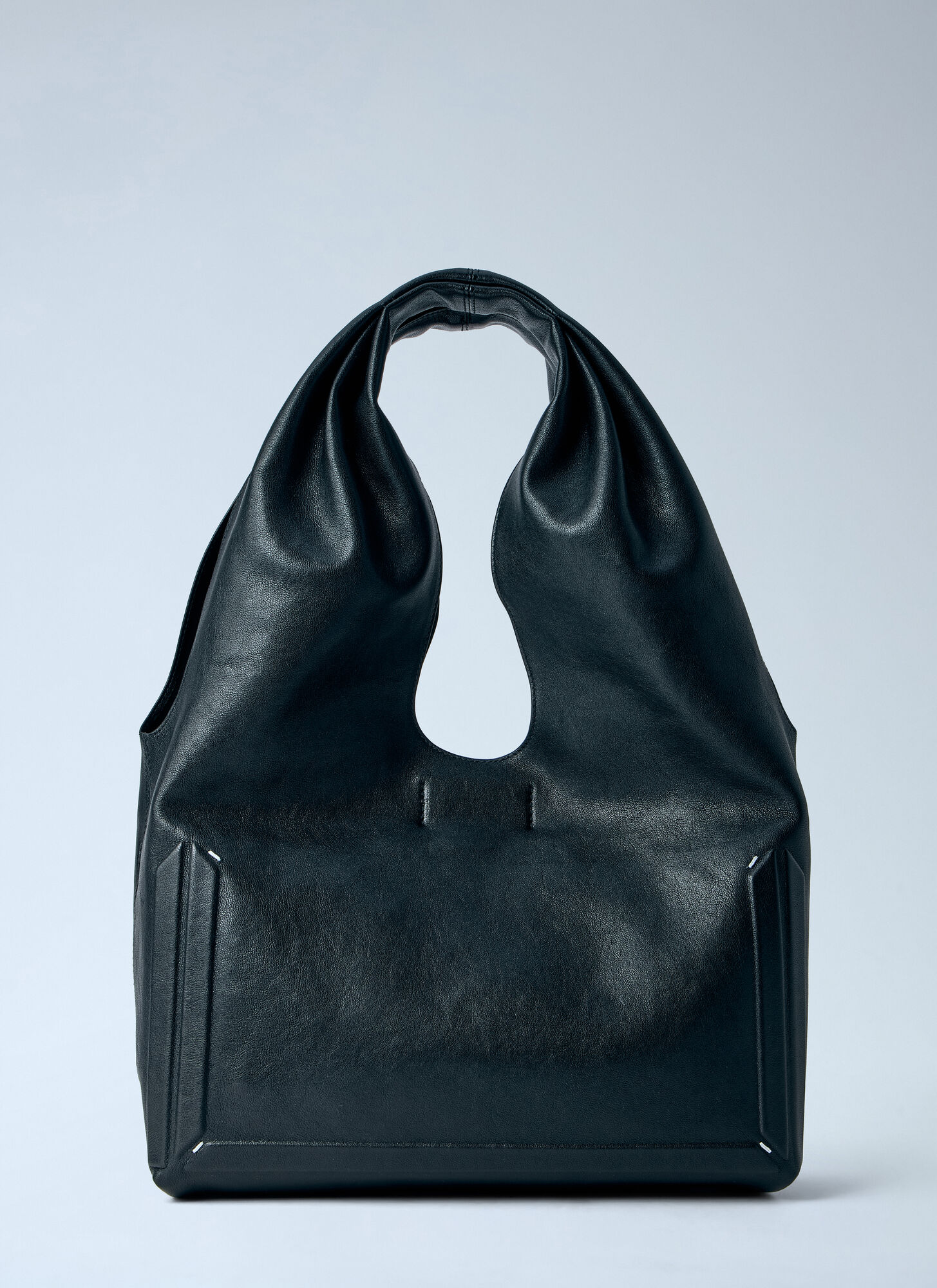 Maison Margiela Donna Nero Box Tote Bag Medium - Woman Tote Bags One Size - Immagine 1