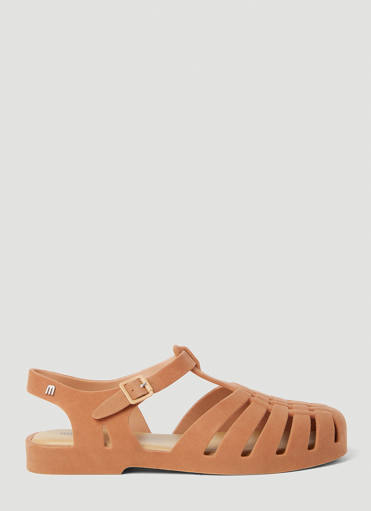 Melissa Women's Camel Possession Velvet Sandals - Woman Sandals Eu - 36