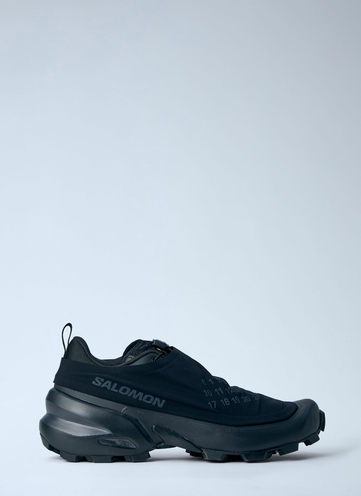 Mm6 Maison Margiela X Salomon Men's Black Cross Dust Limited Edition Sneakers - Man Sneakers Eu - 39 1/3