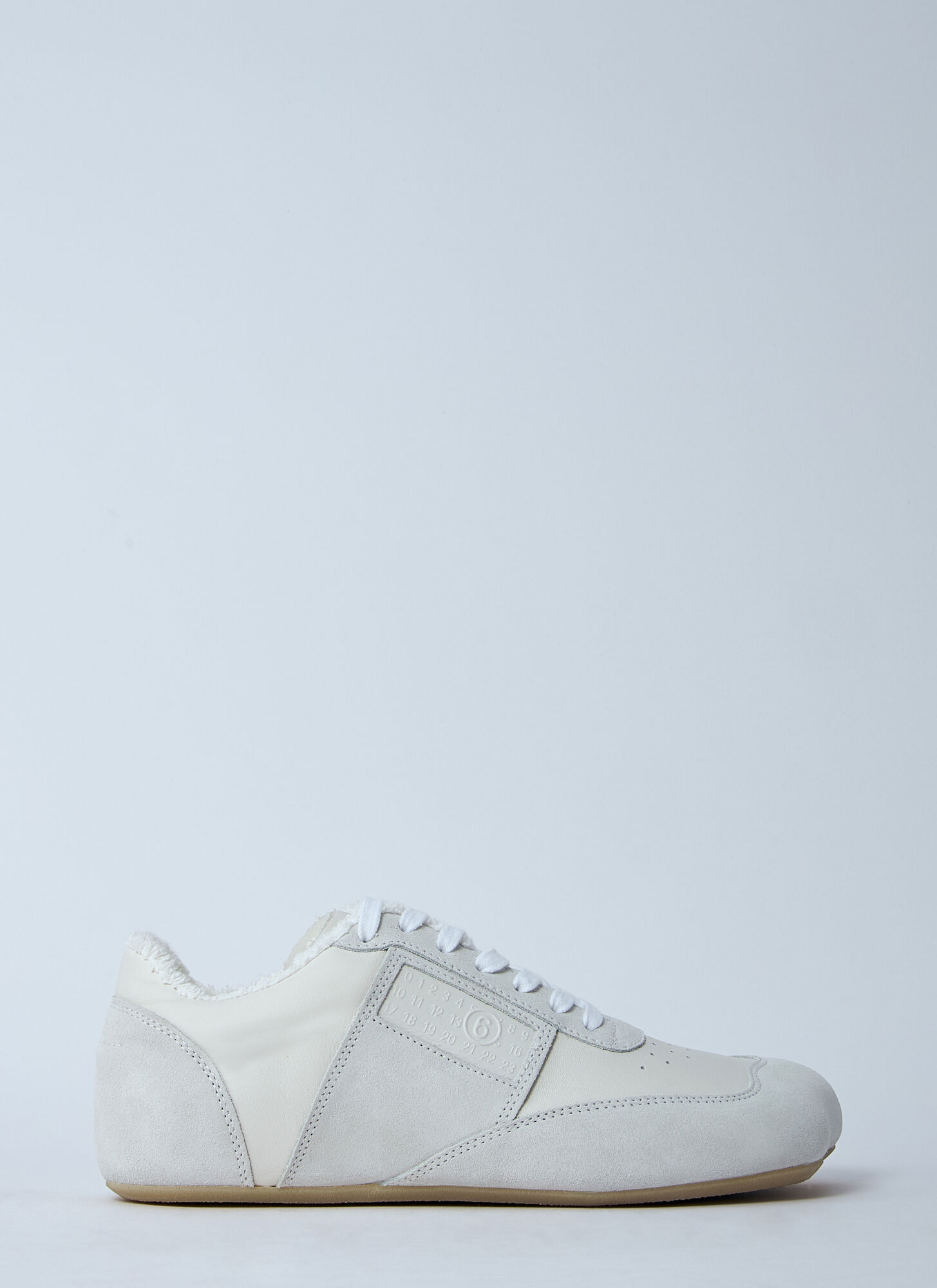 Mm6 Maison Margiela Women's White Anatomic Sneakers - Woman Sneakers Eu - 40