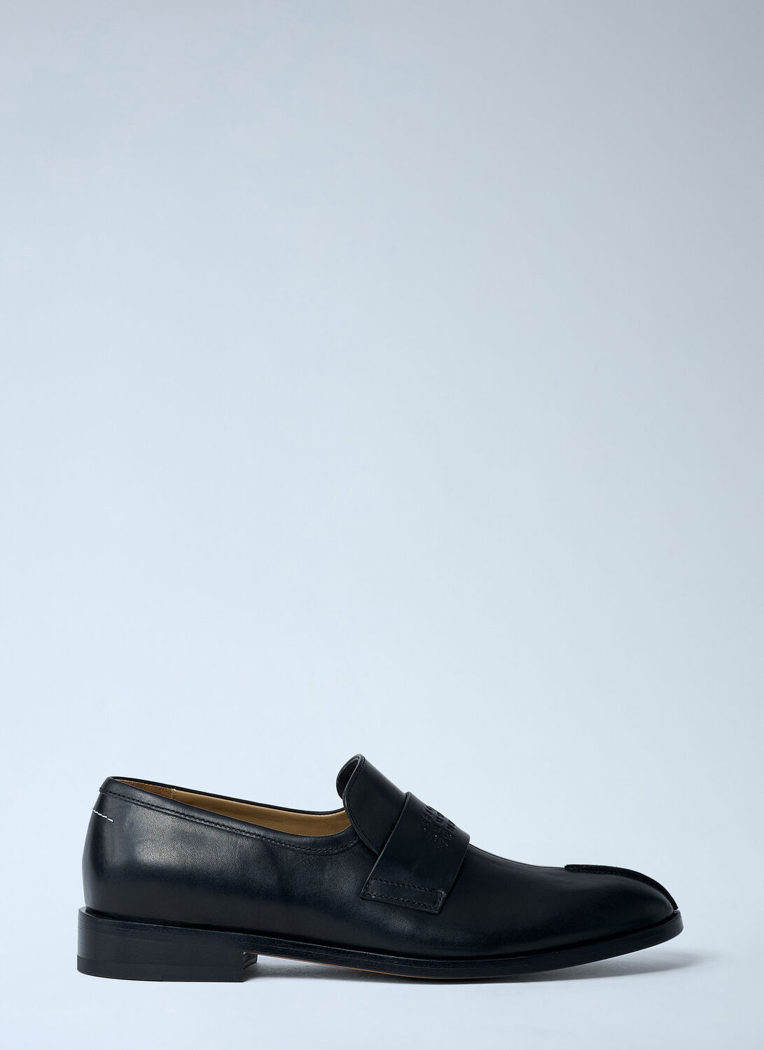 Mm6 Maison Margiela Anatomic Loafers In Black