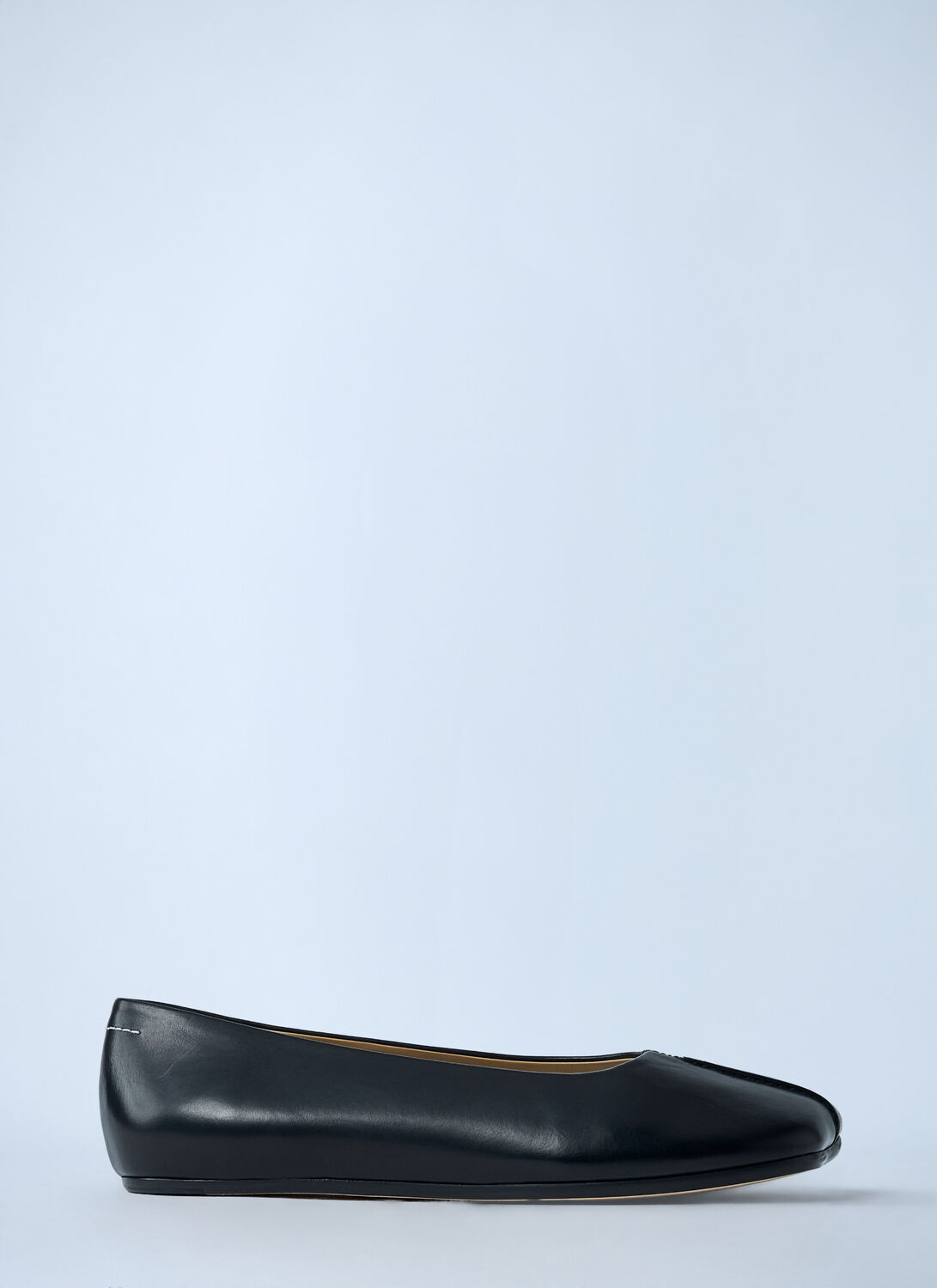 Mm6 Maison Margiela Ballerina Flats In Black