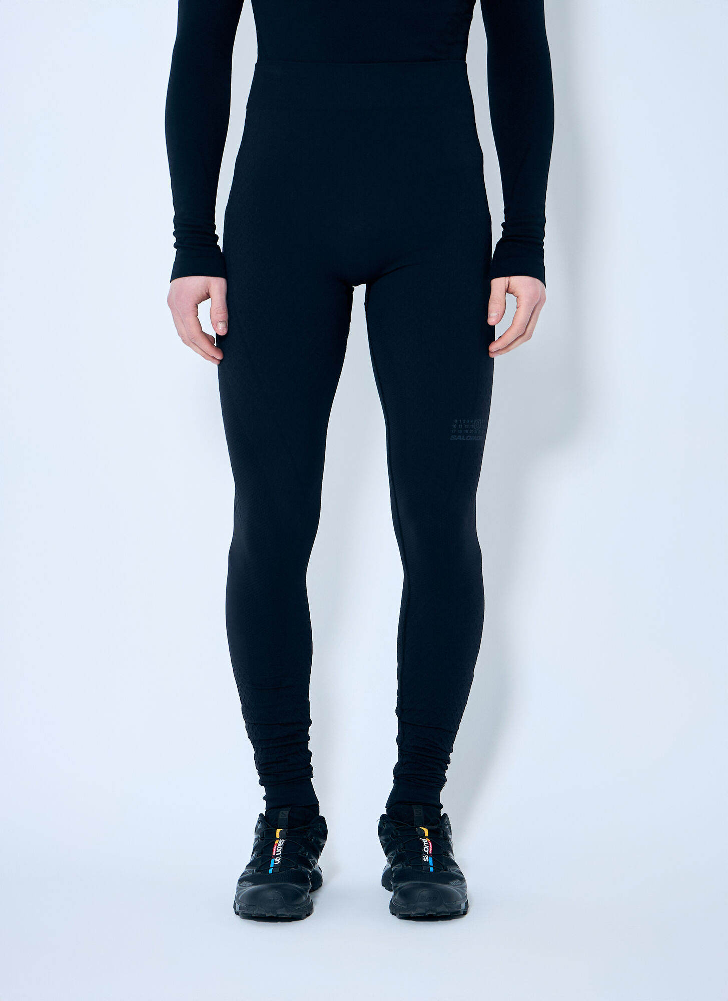 MM6 MAISON MARGIELA TEXTURED LEGGINGS