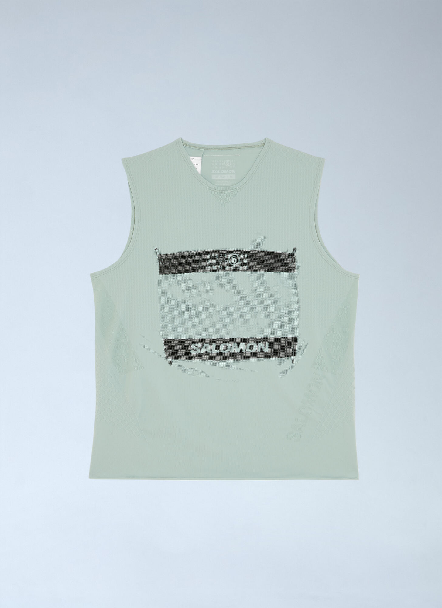Shop Mm6 Maison Margiela Logo Motif Tank Top