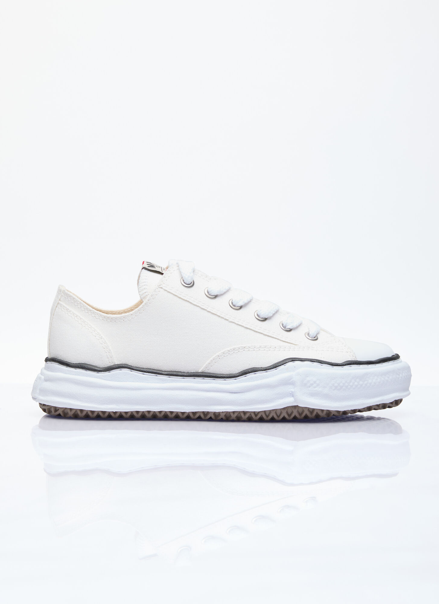 Miharayasuhiro Maison Mihara Yasuhiro Original Sole Canvas Low Sneaker In White