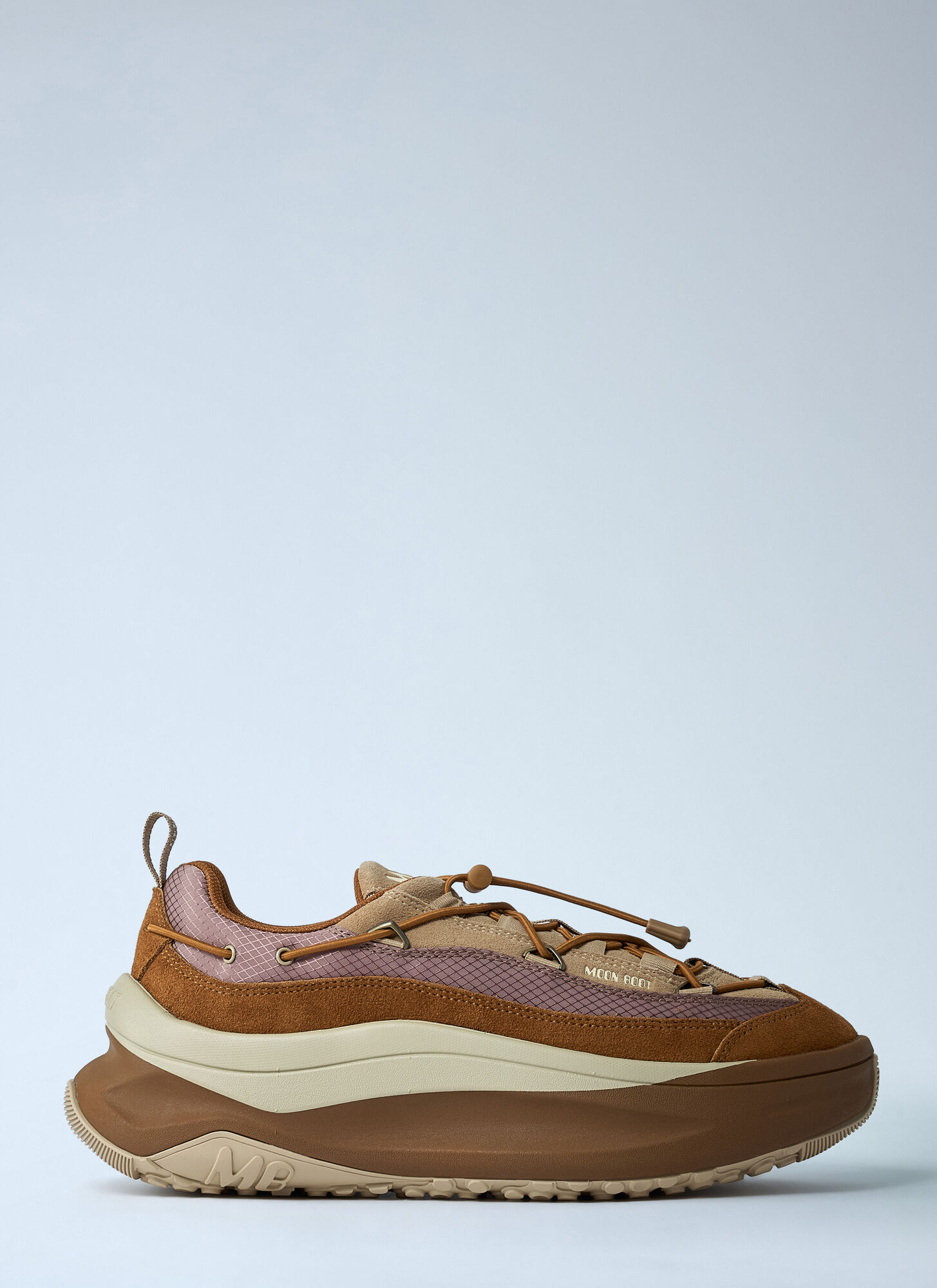 Moon Boot Men's Camel Mb Moon247 Xlace Sneakers - Man Sneakers Eu - 40