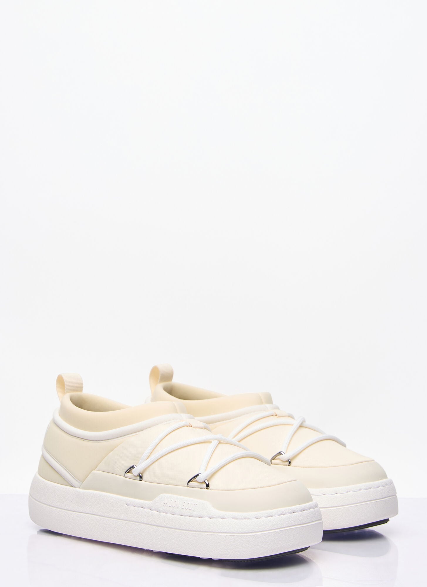  Moon Boot Moon Boot Park Icon Slip-on Shoes - Frau Slip Ons Cream Eu - 35 