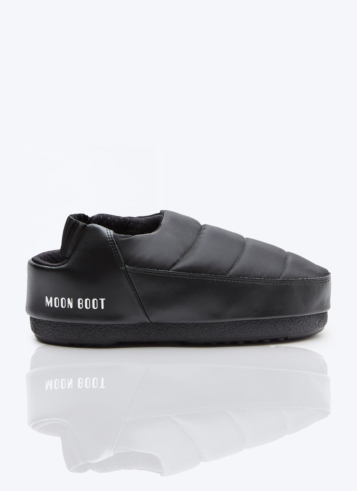 Moon Boot Men Sandal Band Mules In Black