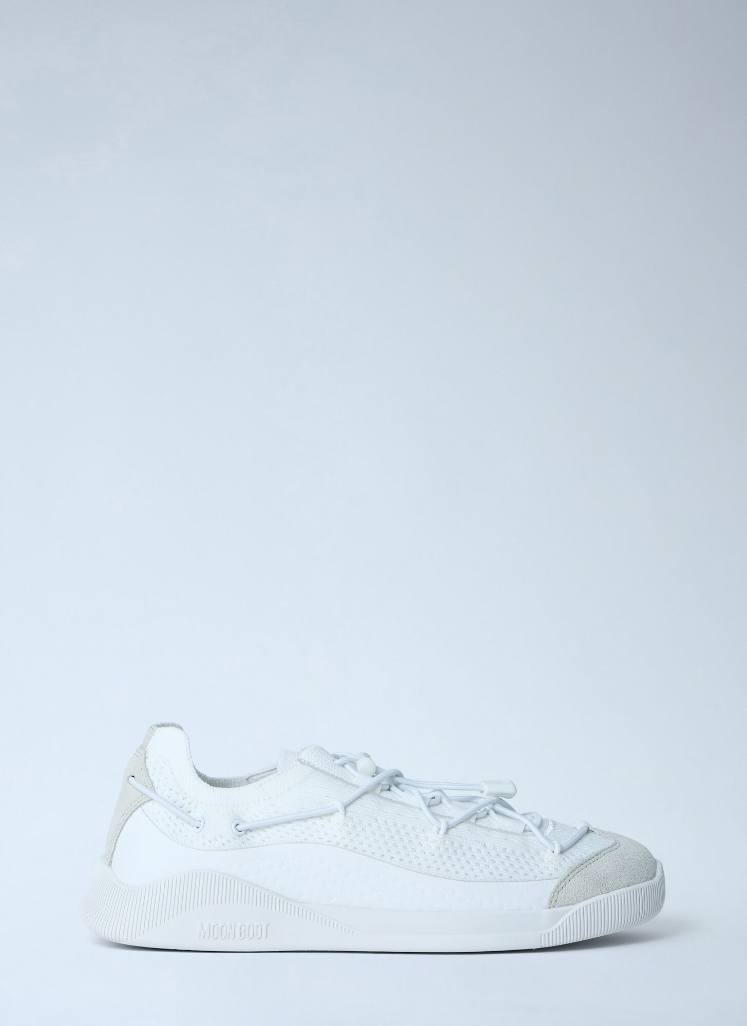 Moon Boot Unisex Bianco - Mb Moonlight Mesh Panel Sneakers, Size: Eu - 40 - Immagine 1