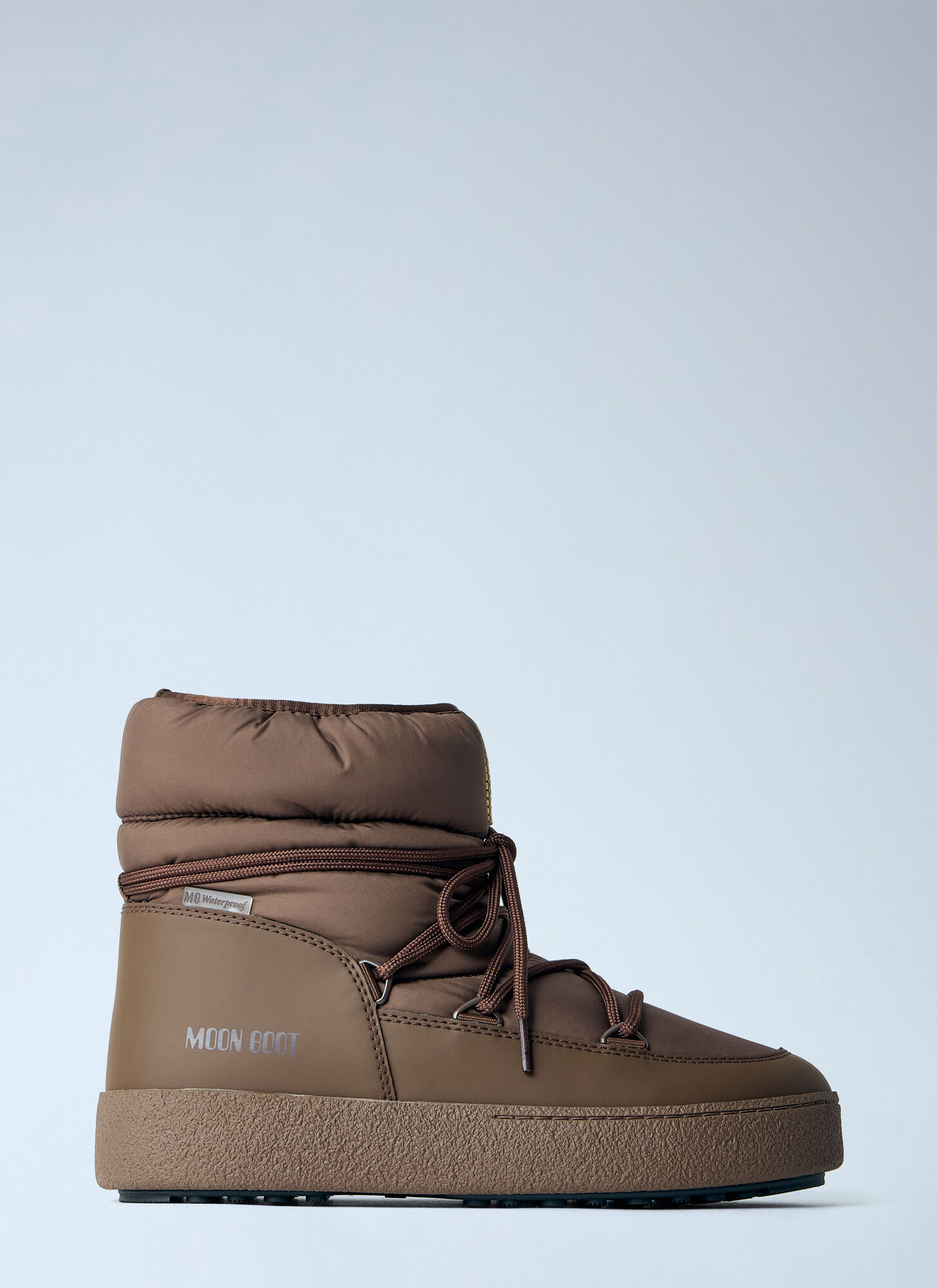 Moon Boot Unisex Brown Ltrack Low Nylon Boots - Boots Eu - 41 - Image 1