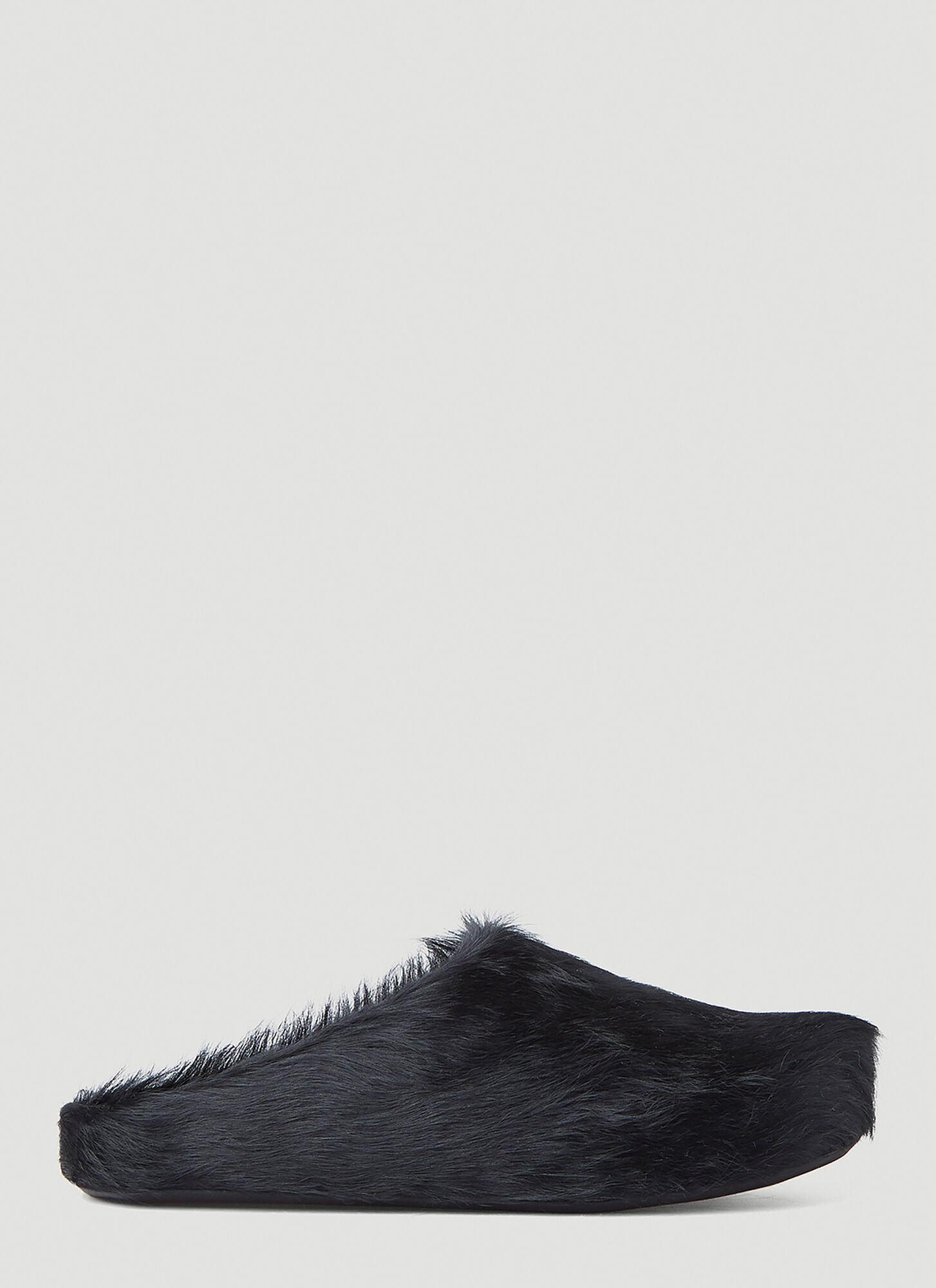 Marni Fussbett Long Haired Mules - Man Mules Black Eu - 41