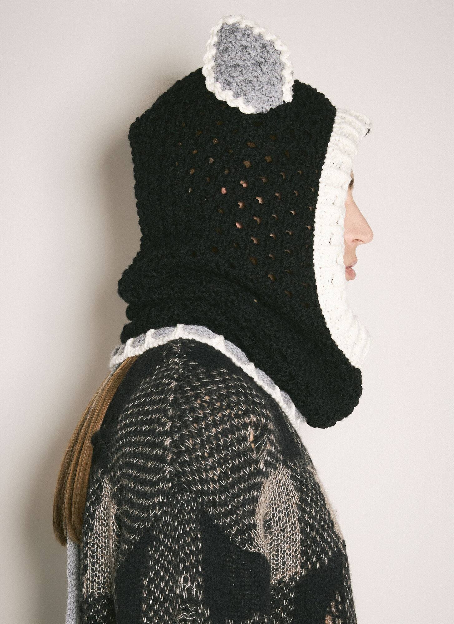  Marni Marni Donkey Puppet Balaclava - Mann Hats Black L 
