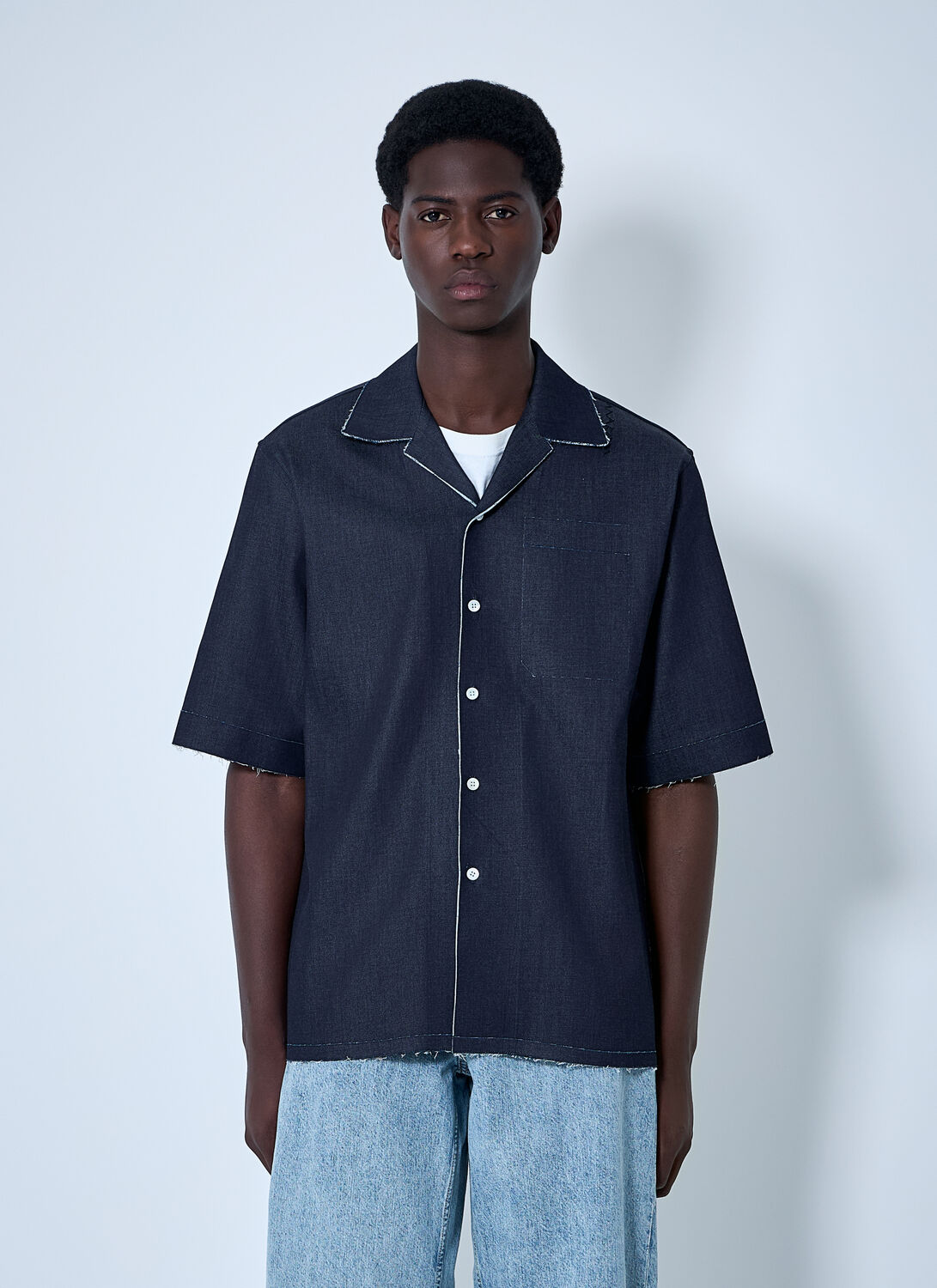 Marni Denim Bowling Shirt