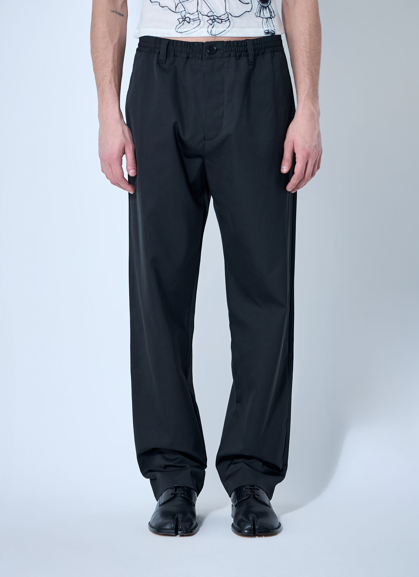 Shop Marni Water-repellent Pants In Black