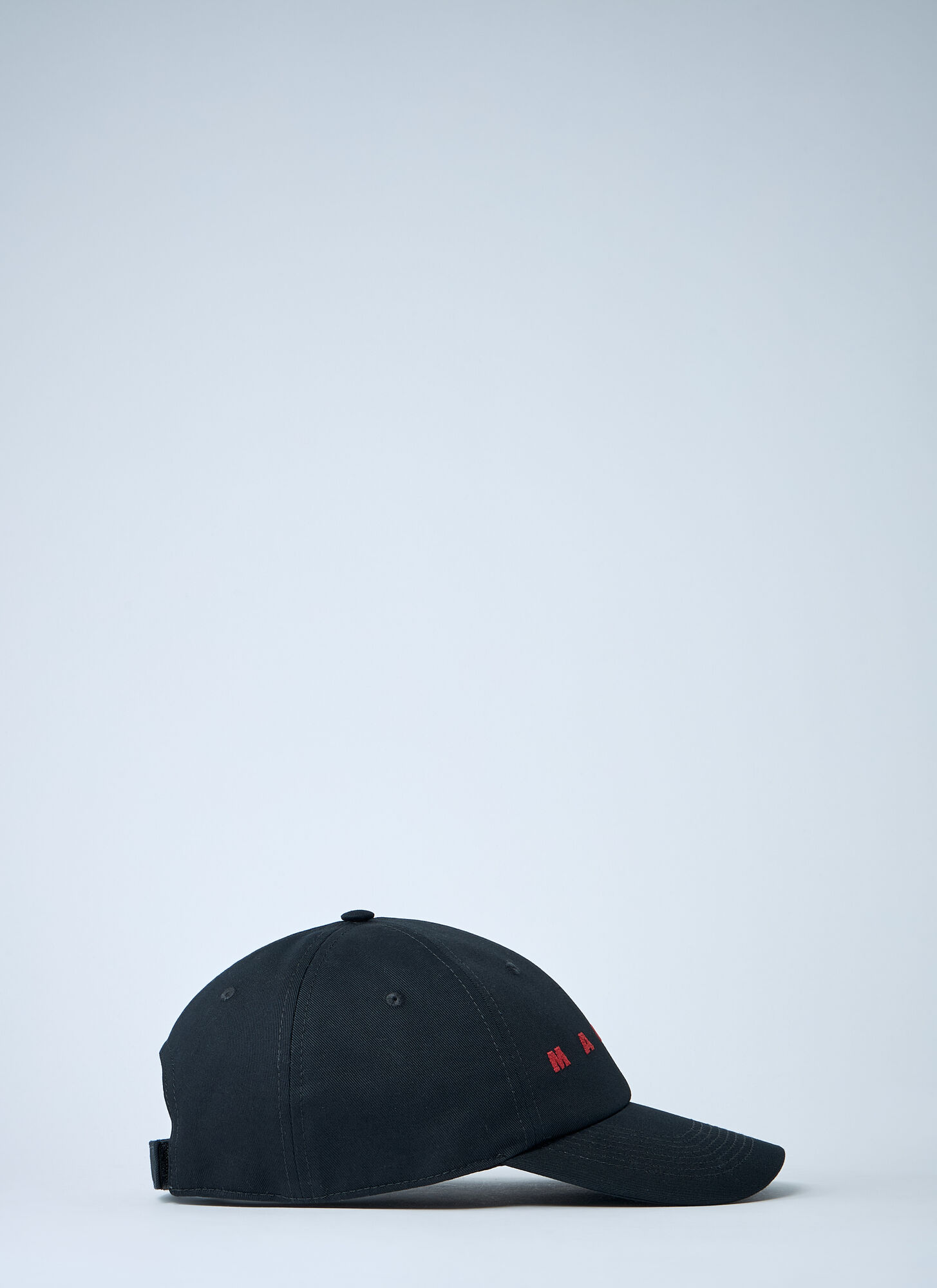  Marni Marni Logo Motif Baseball Cap - Mann Hats Black S 