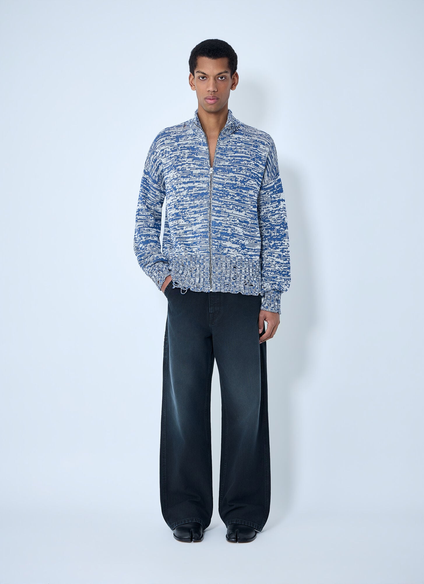  Marni Marni Canvas Pants - Mann Jeans Blue It - 52 