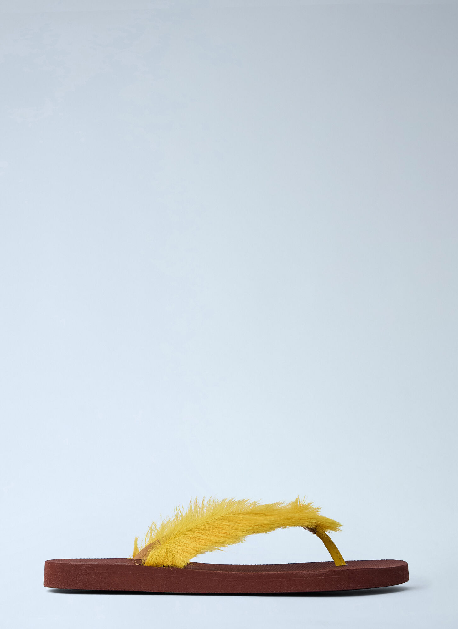 Marni Feather Embellished Sandals - Man Sandals Yellow Eu - 42　マルニ フェザー装飾サンダル - メンズ サンダル イエロー EU - 42 Marni