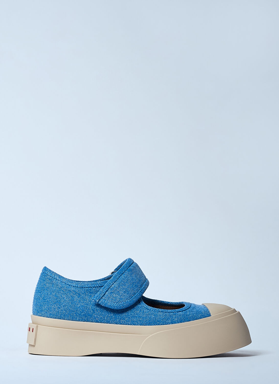 Marni Denim Sneakers In Blue