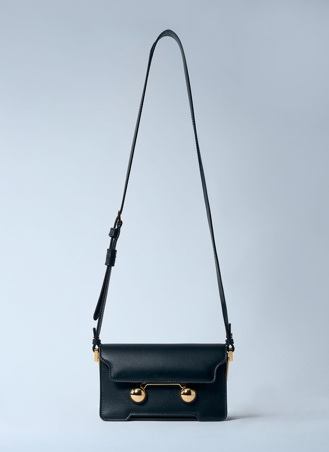 Marni Trunkaroo Mini Shoulder Bag - Woman Shoulder Bags Black One Size