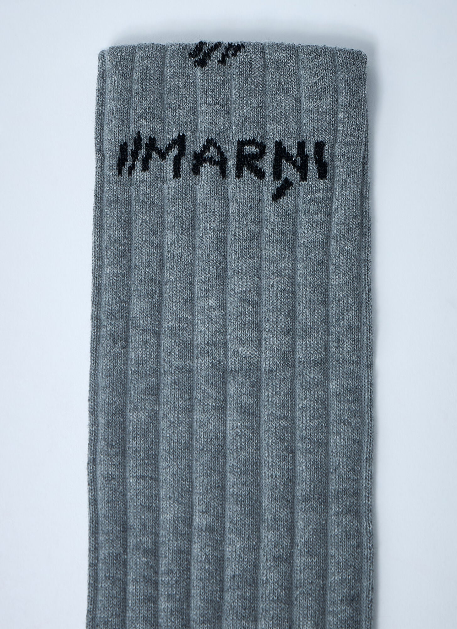  Marni Marni Logo Motif Socks - Frau Socken Grey Us - 12 