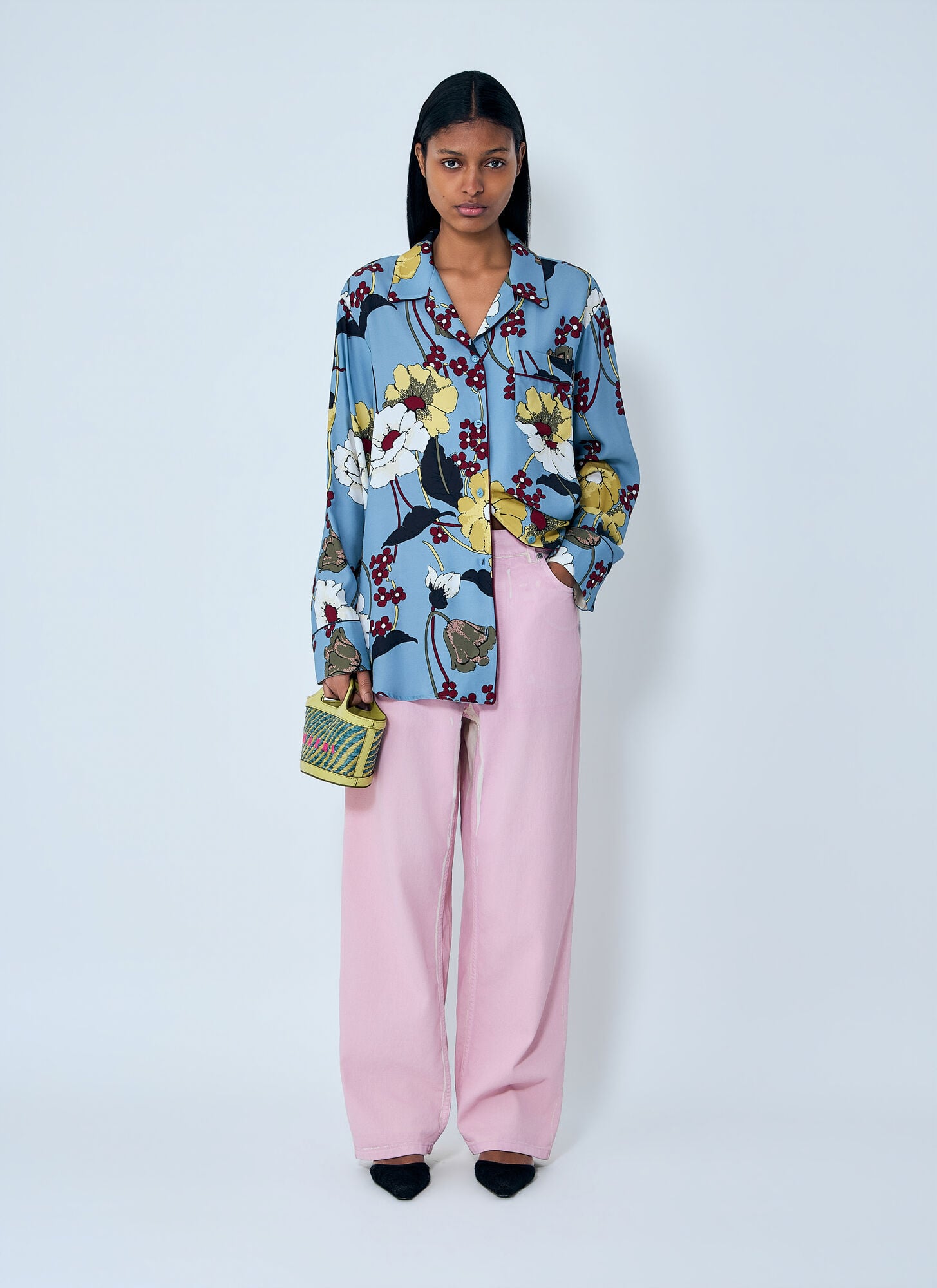  Marni Marni Denim Pants - Frau Hosen Pink It - 38 