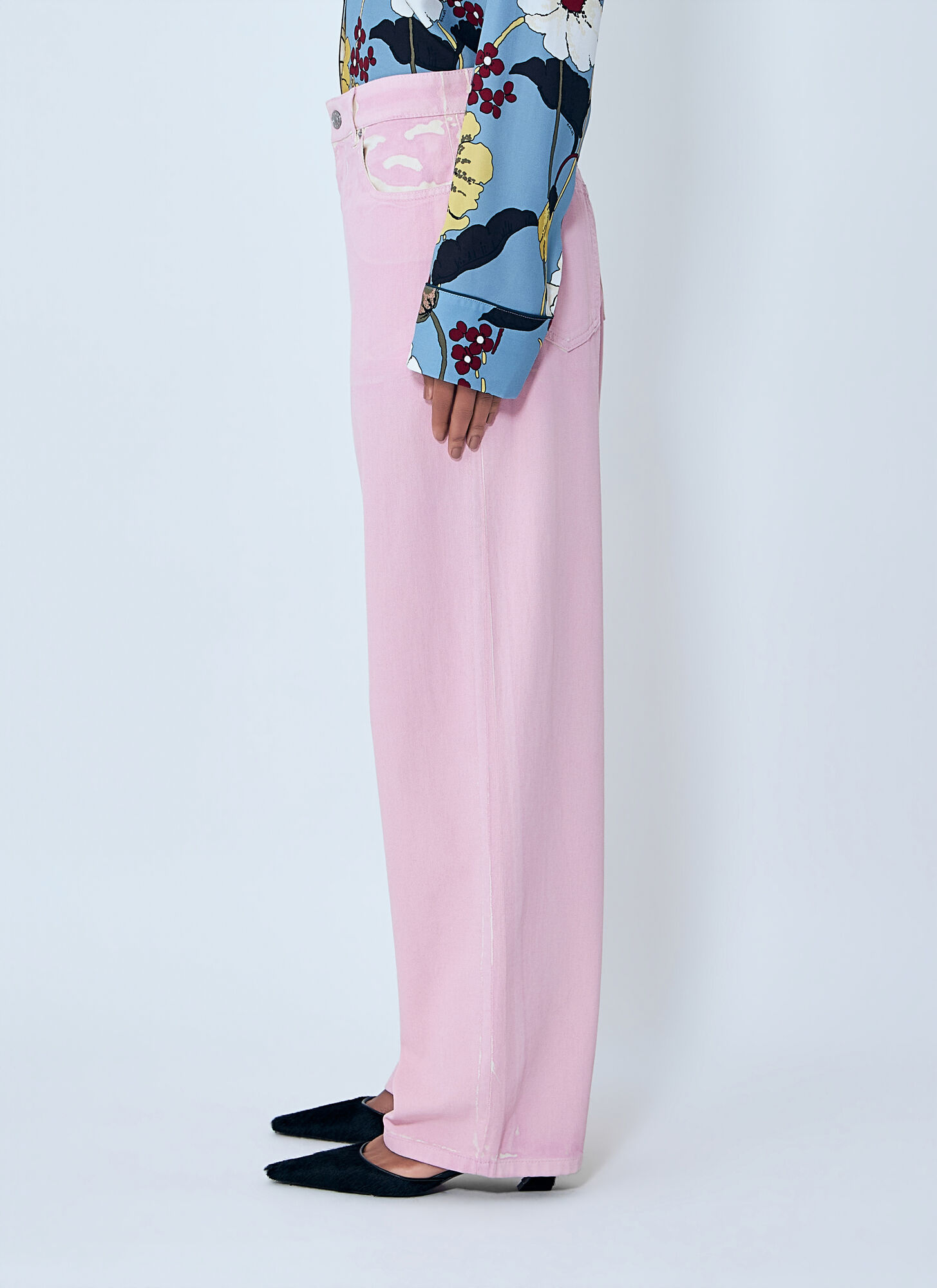  Marni Marni Denim Pants - Frau Hosen Pink It - 38 