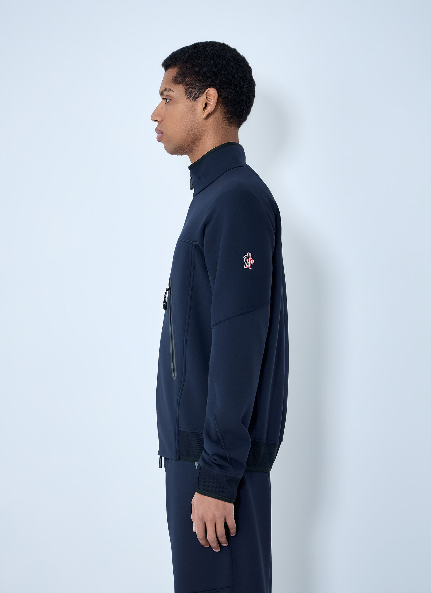  Moncler Grenoble Moncler Grenoble Zip-up Cardigan - Mann Jacken Dark Blue S 