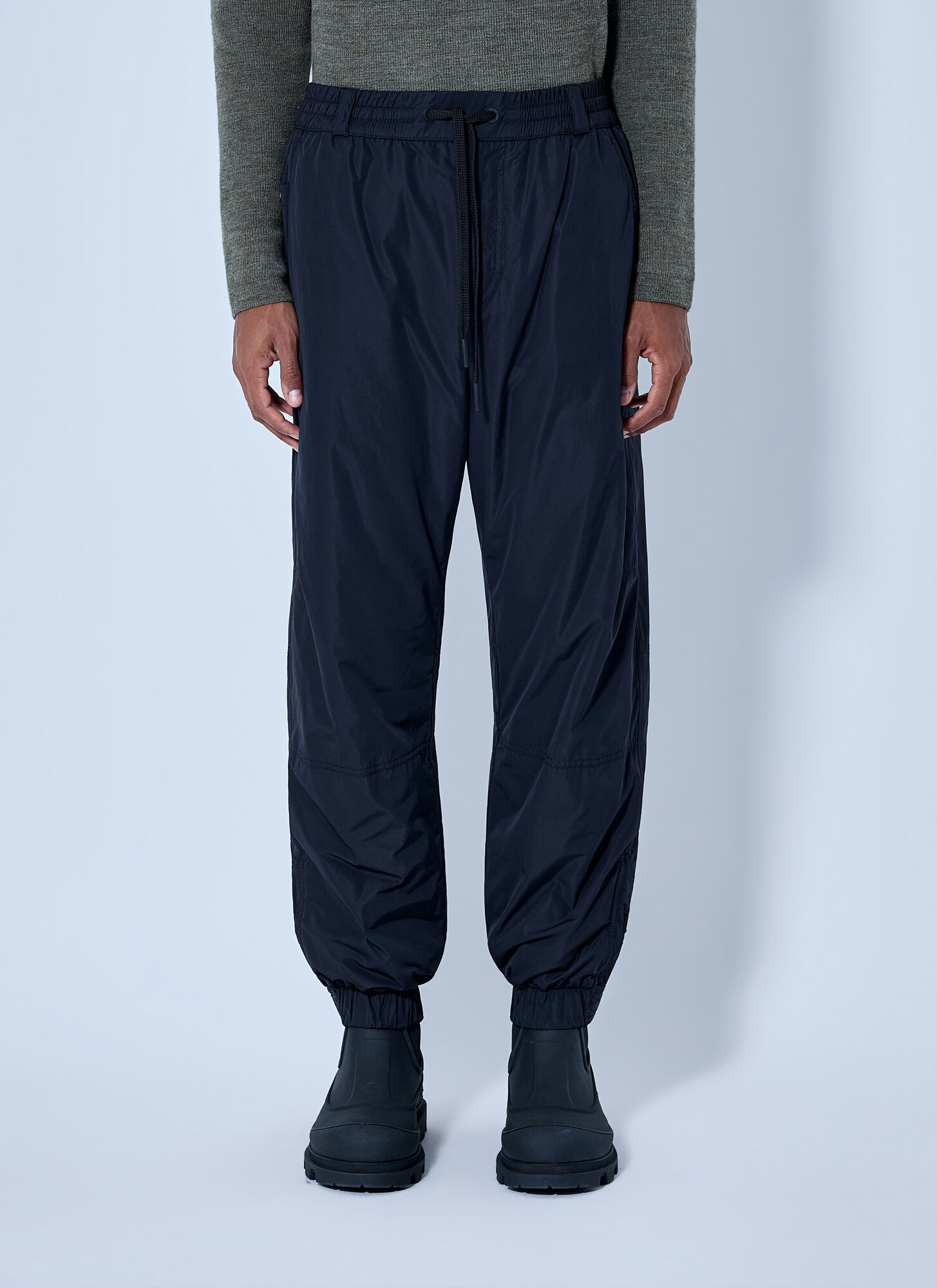 MONCLER GRENOBLE | Black micro-soft joggers | Man | S - Image 2