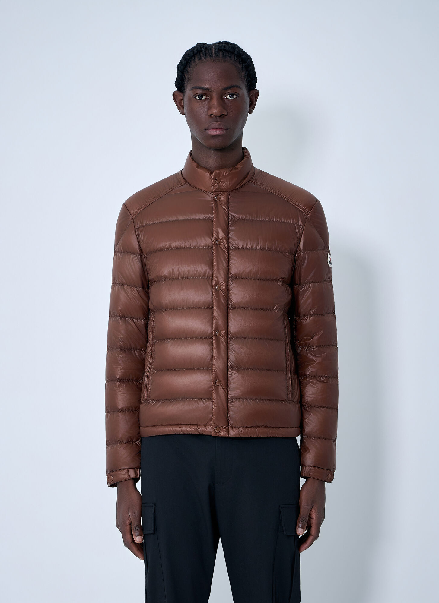 Moncler Men's Brown Selves Jacket - Man Jackets 5