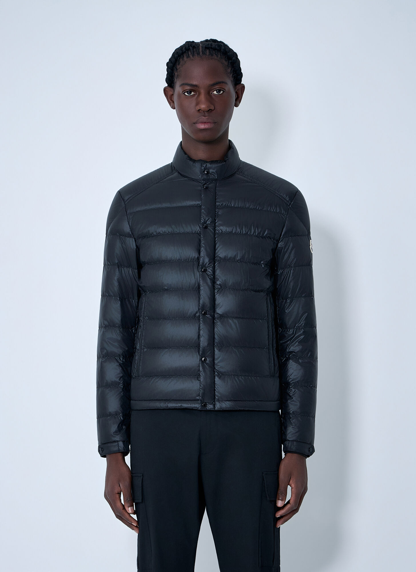 Moncler Men's Black Selves Jacket - Man Jackets 5