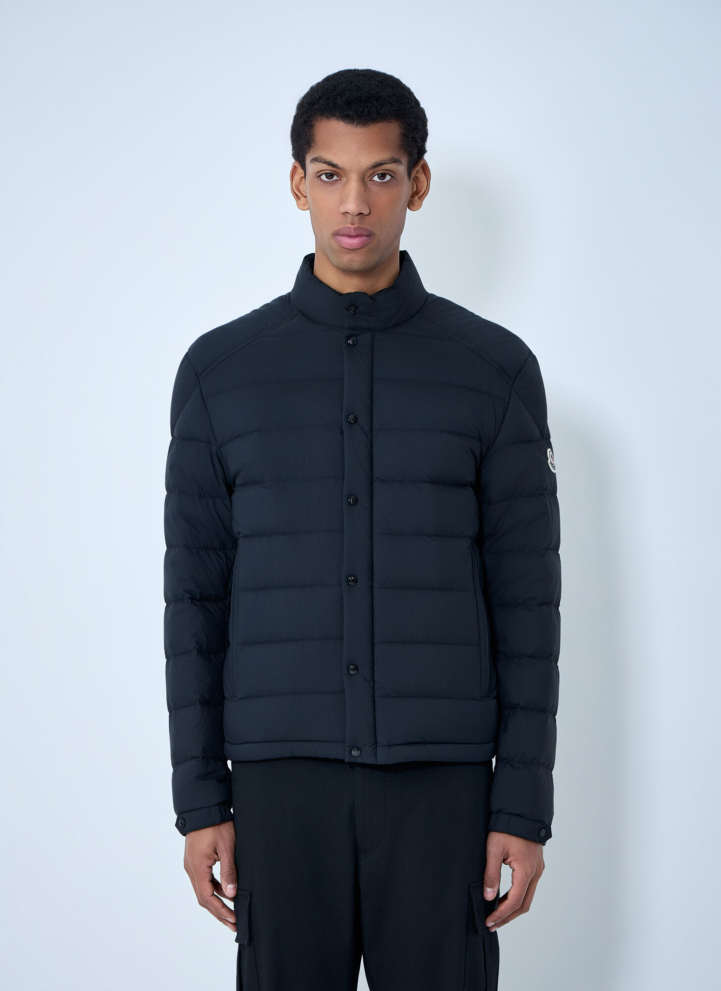 Moncler Men's Black Selves Jacket - Man Jackets 2