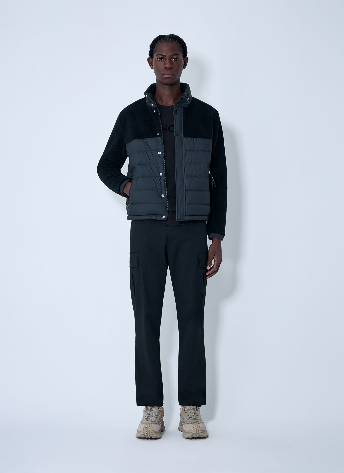  Moncler Moncler Mistral Teddy Short Jacket - Mann Jacken Black 2 