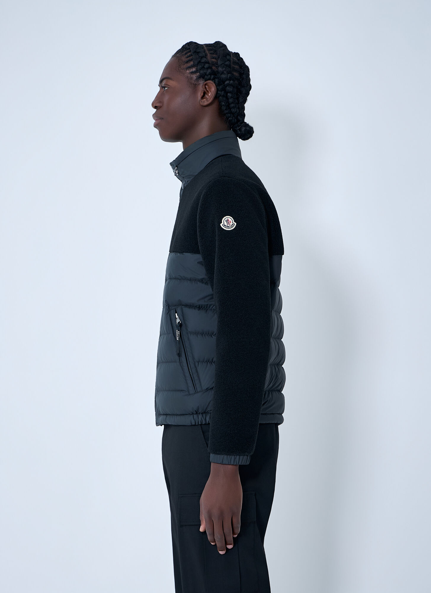  Moncler Moncler Mistral Teddy Short Jacket - Mann Jacken Black 2 