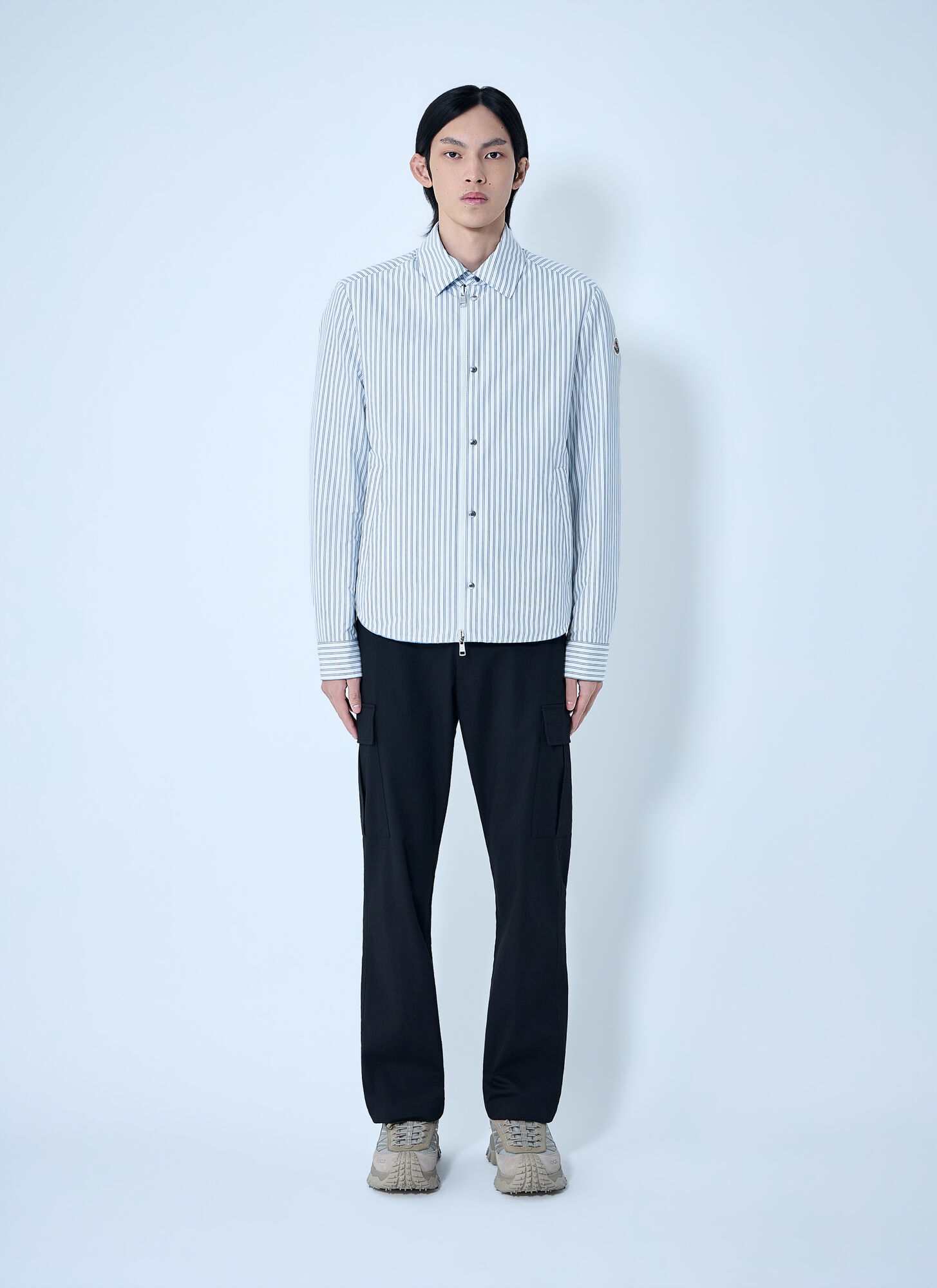  Moncler Moncler Reversible Crescent Shirt Jacket - Mann Jacken Blue 4 