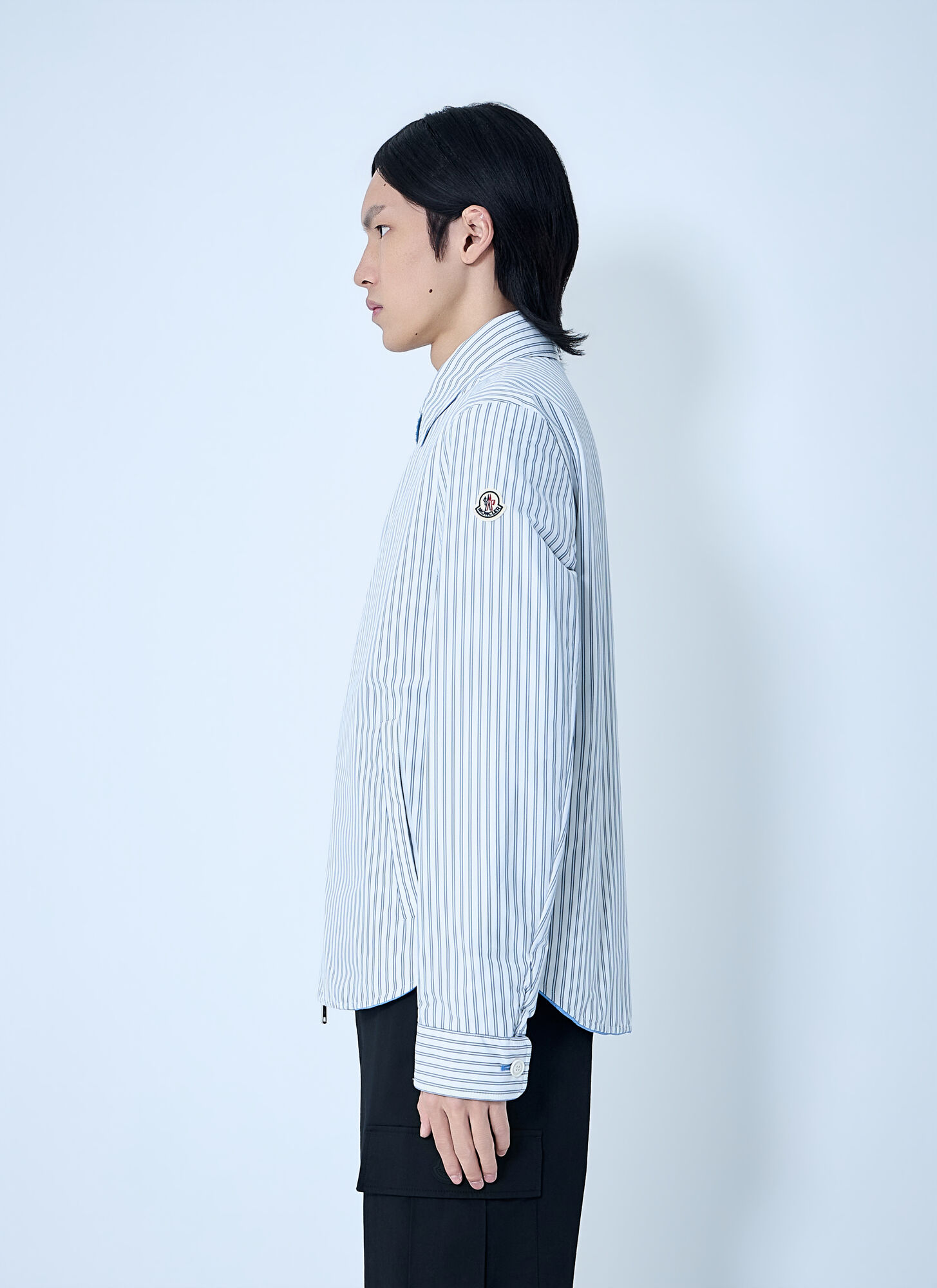  Moncler Moncler Reversible Crescent Shirt Jacket - Mann Jacken Blue 4 