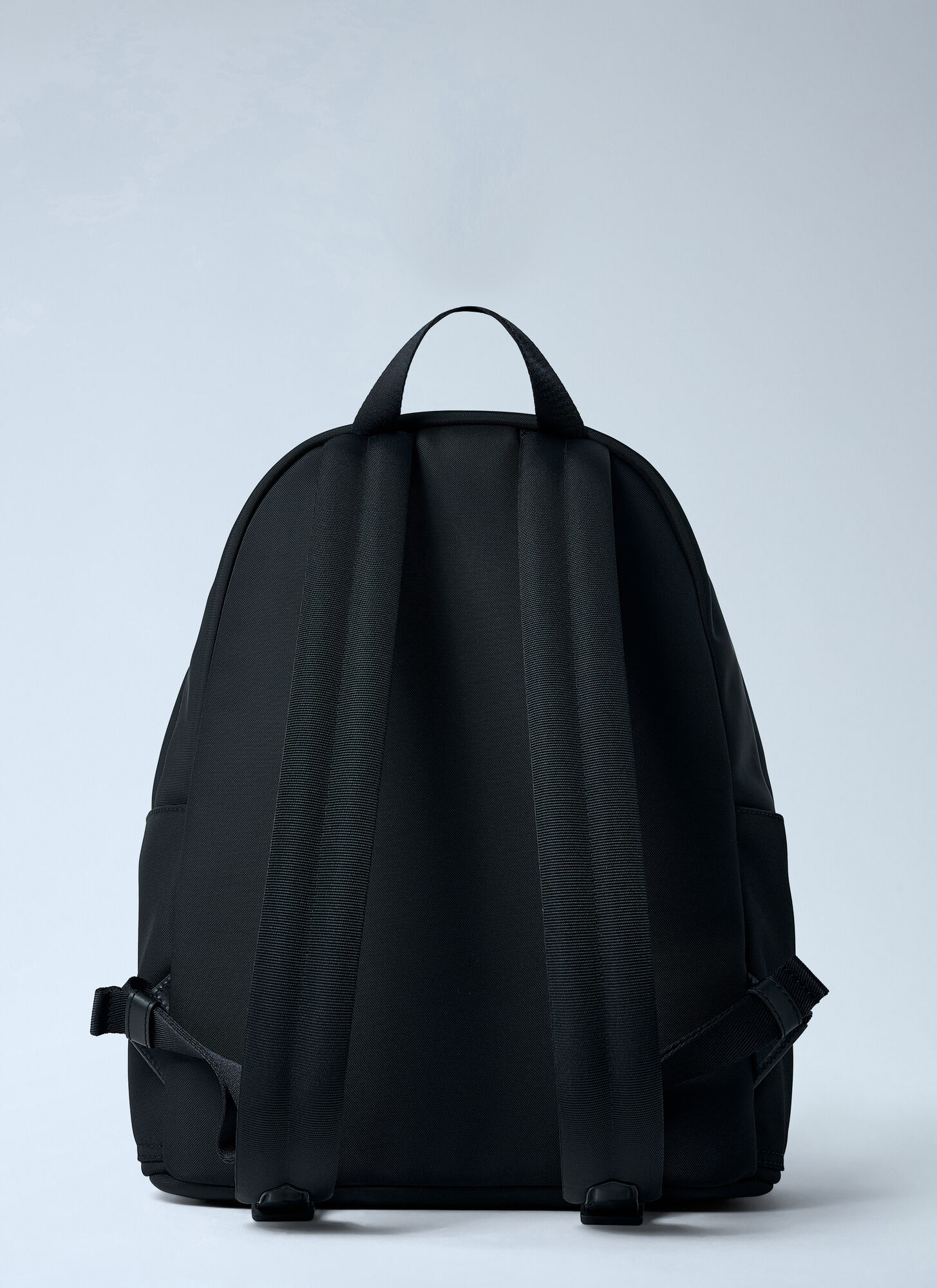  Moncler Moncler New Pierrick Metal Logo Backpack - Mann Rucksäcke Black One Size 