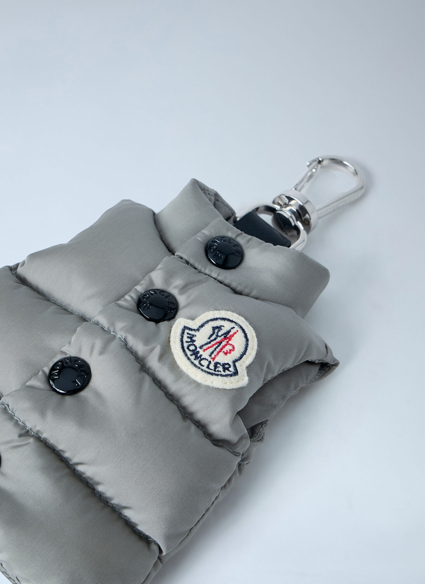  Moncler Moncler Vest Keyring - Mann Schlüsselringe Grey One Size 