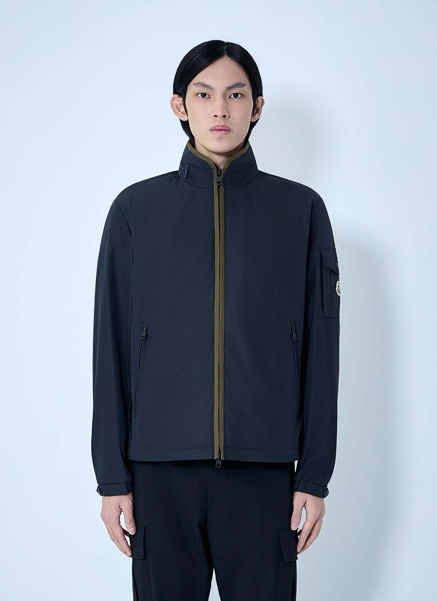 Moncler Men's Black Sayan Jacket - Man Jackets 5
