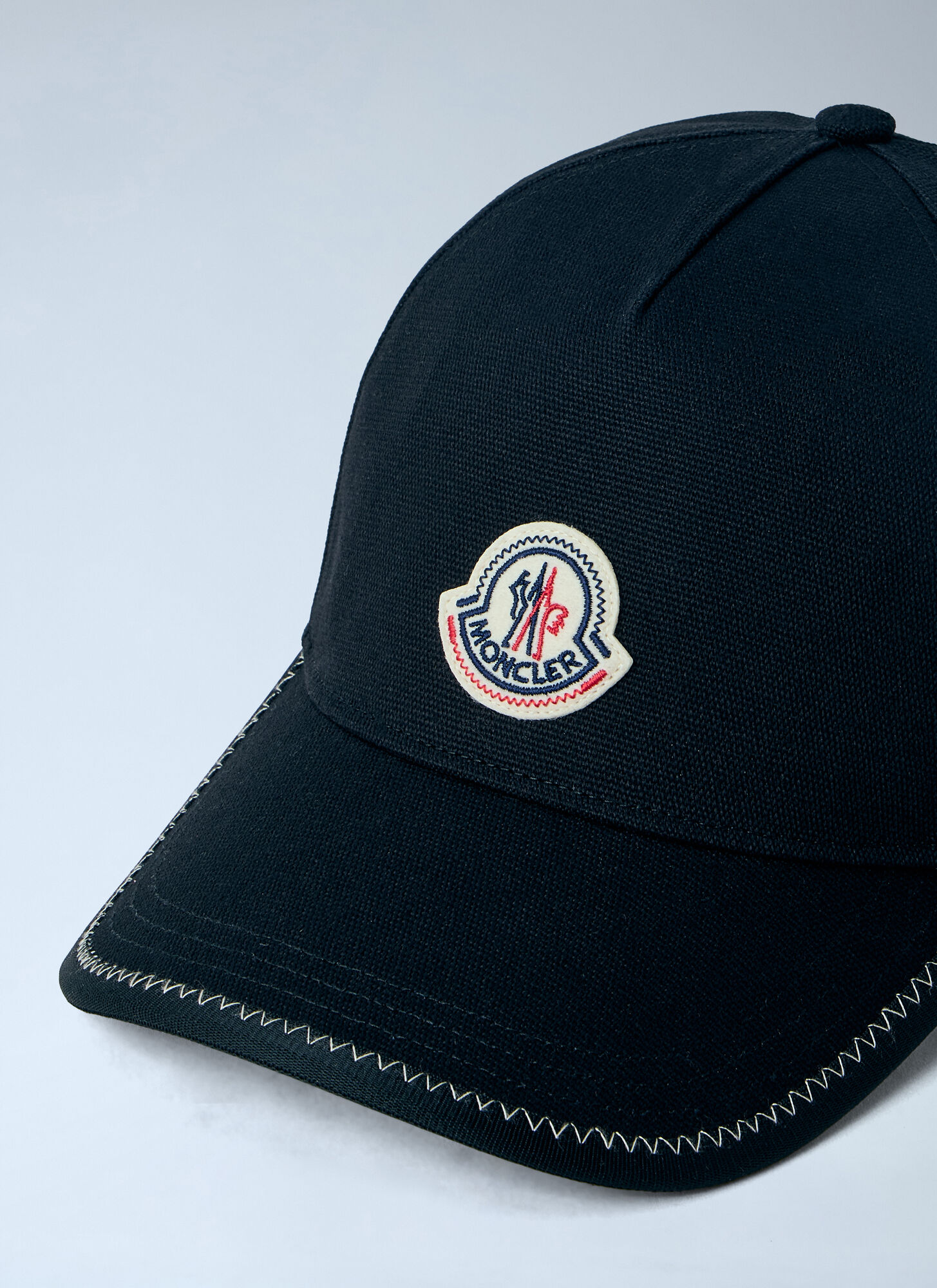  Moncler Moncler Baseball Logo Cap - Mann Hats Black One Size 