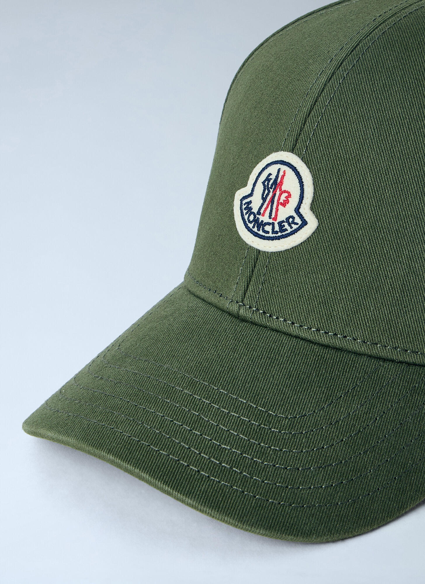  Moncler Moncler Baseball Logo Cap - Mann Hats Khaki One Size 
