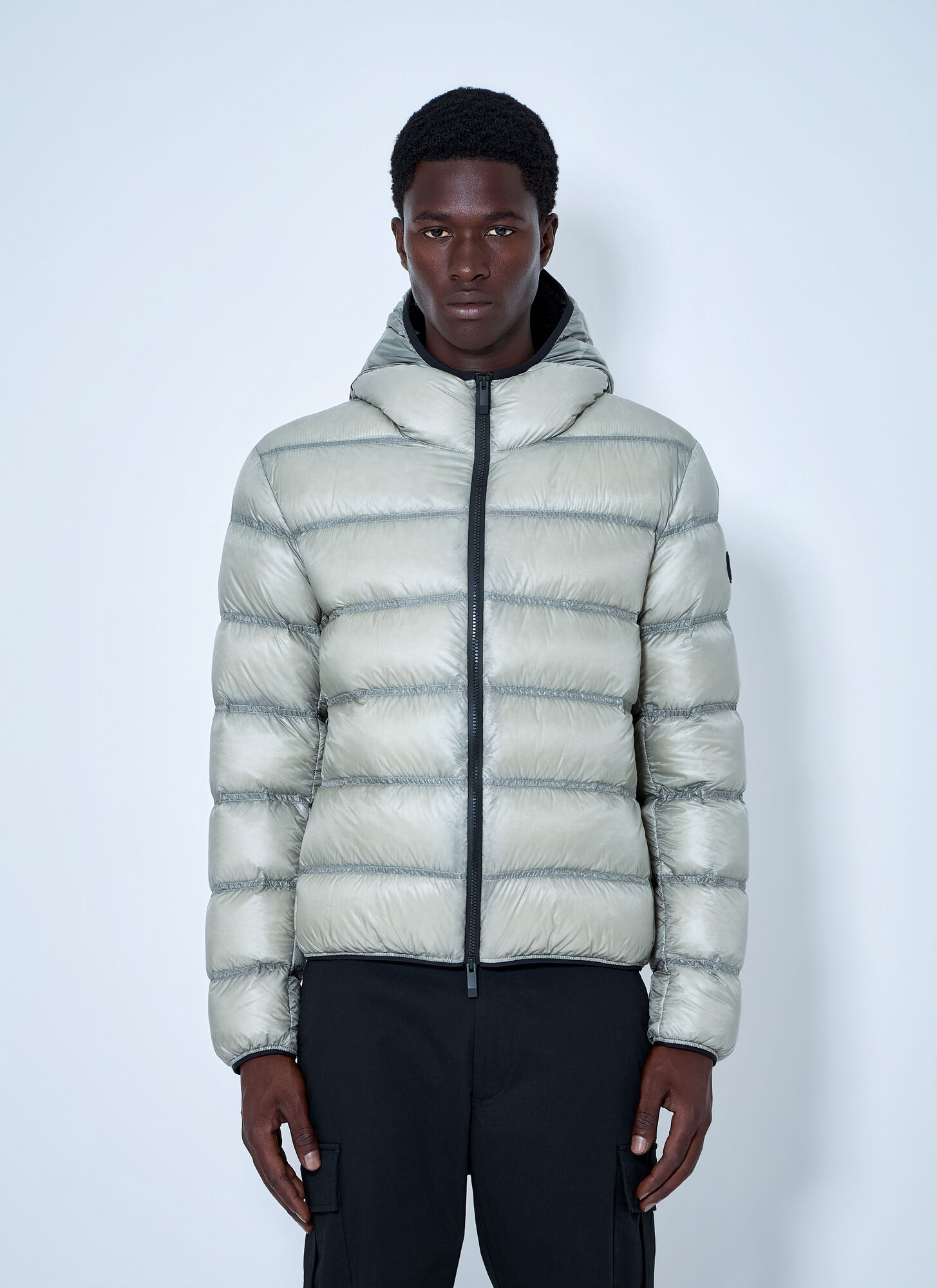 Moncler Guadiana Down Jacket - Male - Winter Jackets - Gray - L - Jackets - Image 2